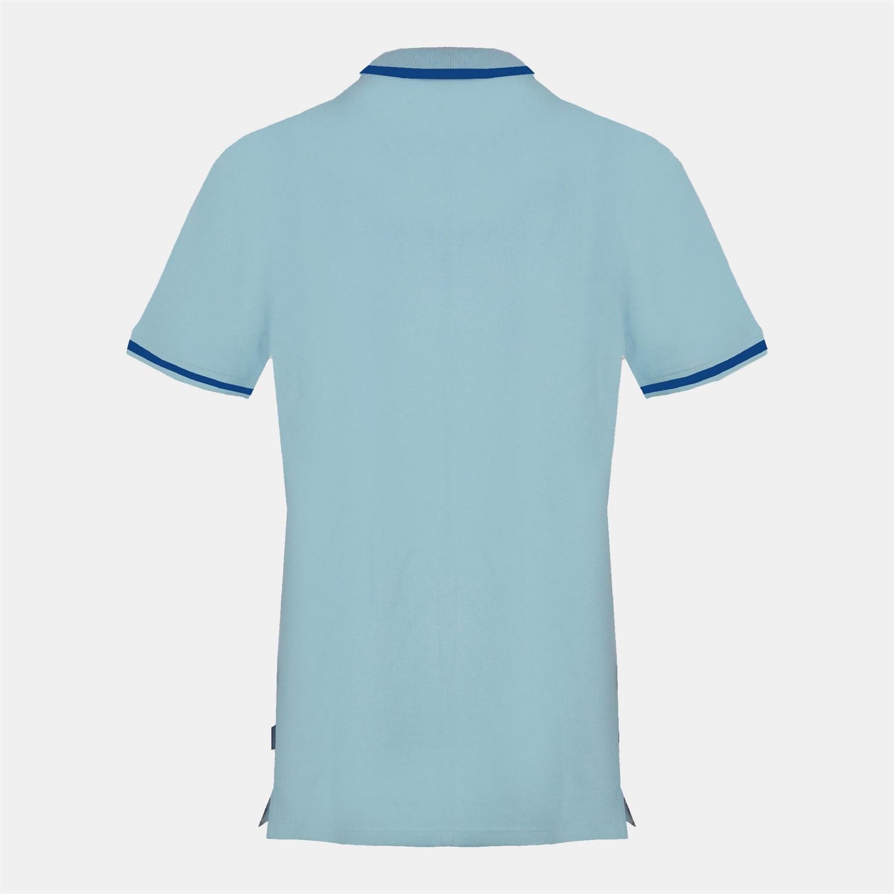 Aquascutum Flag Collared Neck Short Sleeve Regular Fit Shirt