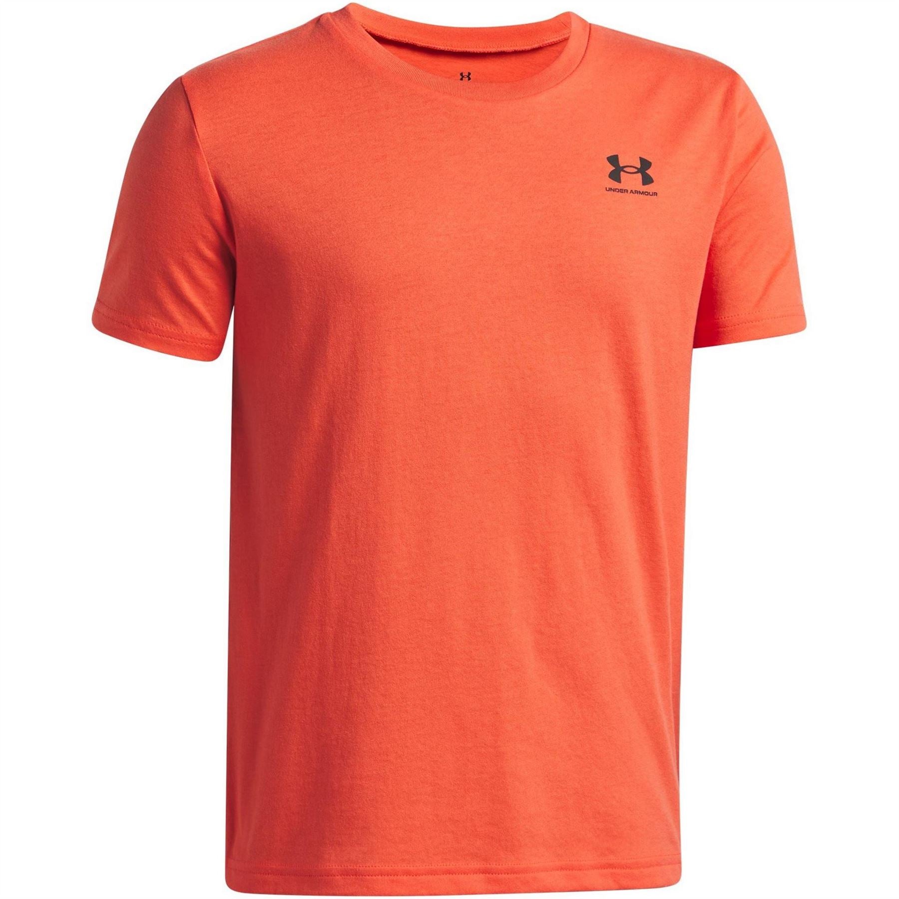 Under Armour Cotton Short Sleeve T-Shirt Junior Boys
