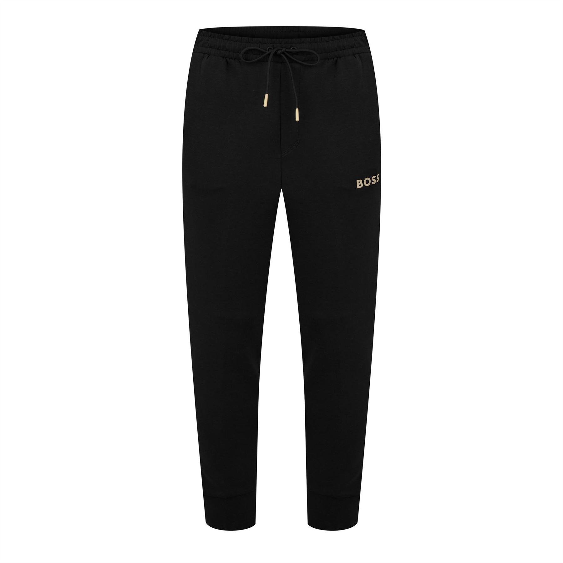 Boss Hadiko Green Closed Hem Fleece Joggers