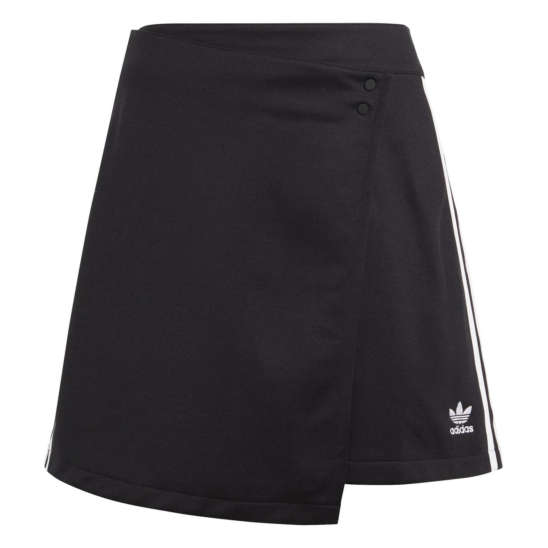 adidas Originals Wrpng Mini Stripe Patterned Wrap Skirt