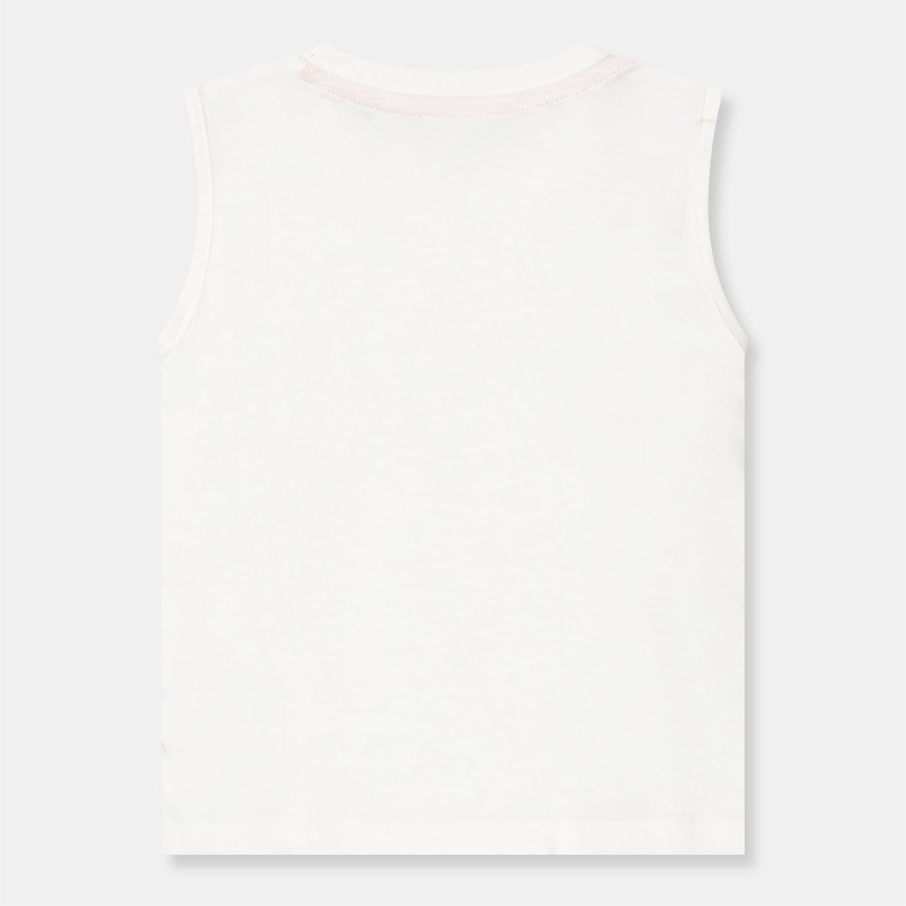 Lilly and Sid Stripe Ruffle Sleeve Crew Neck T-Shirt