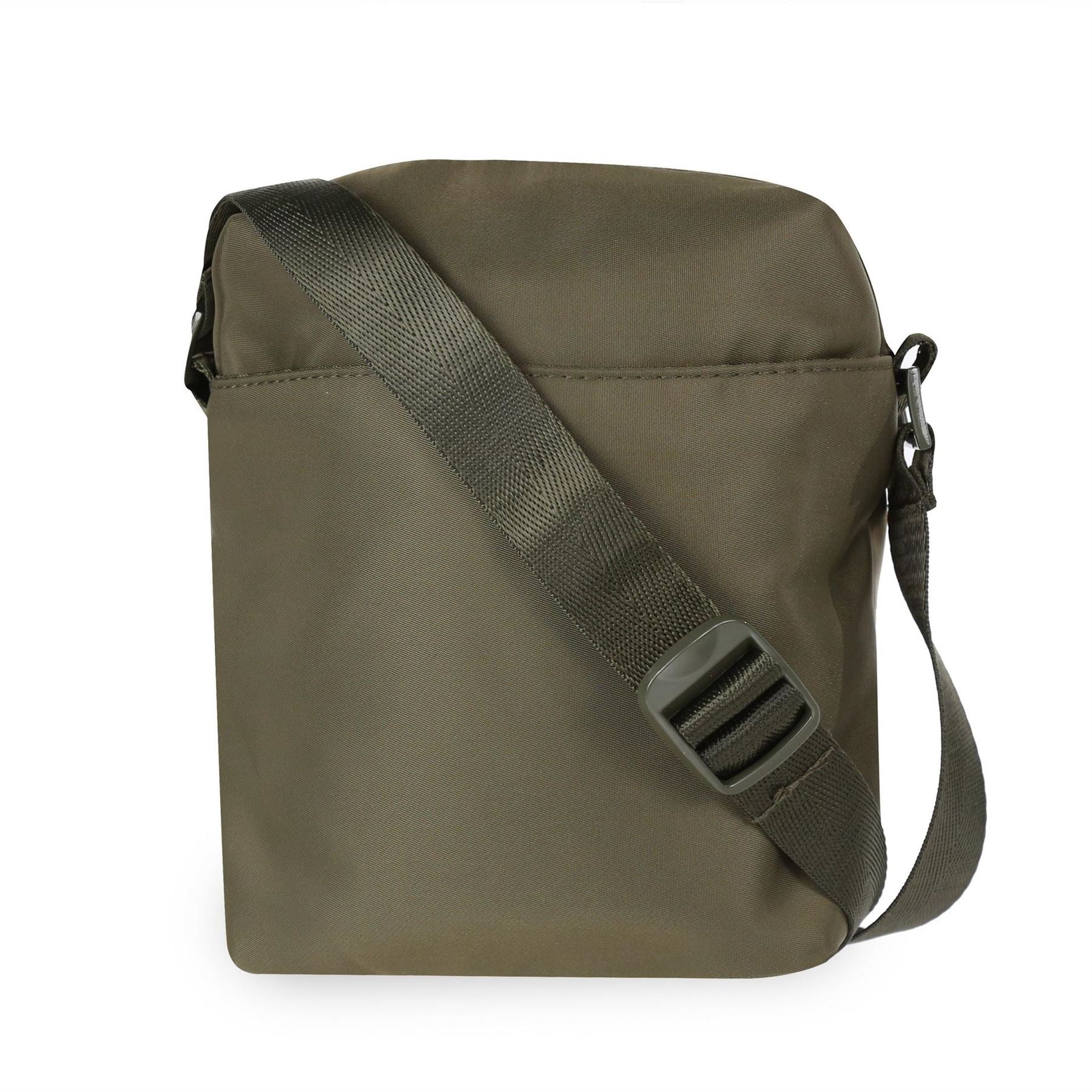 Spiral Rectangle Cross Body Bag with Black Hardware