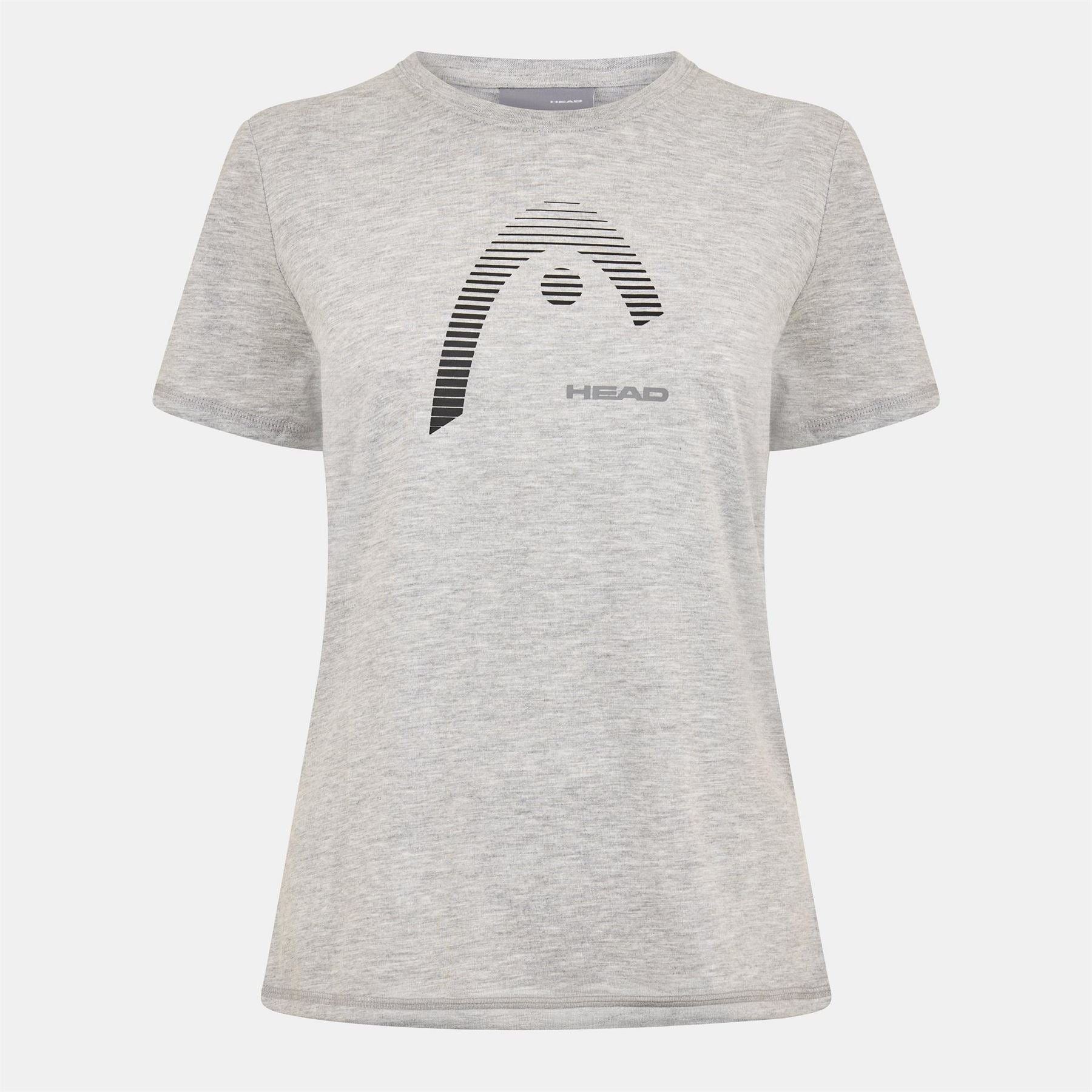 HEAD Club Lara Crew Neck Ribbed Collar Short Sleeve T-Shirt