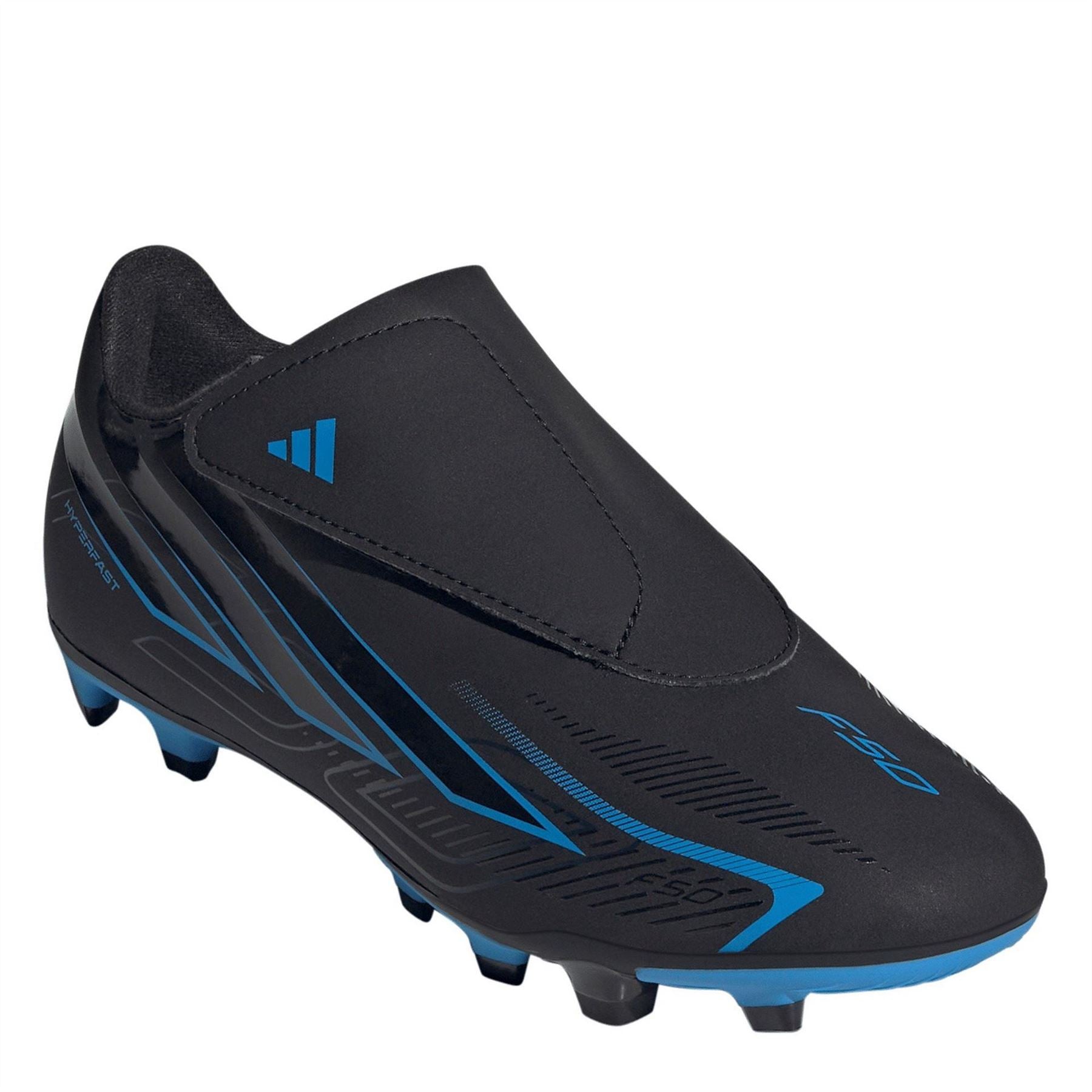 adidas Hyperfast Club Velcro Firm Ground Football Boots Juniors