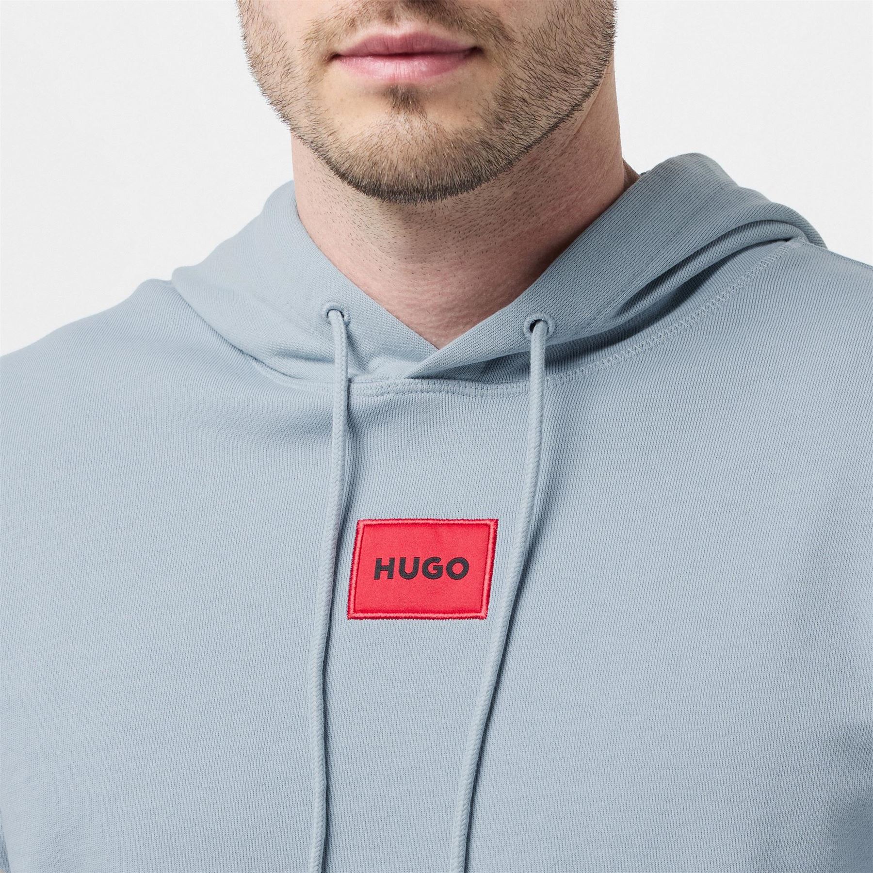 Hugo HUGO Daratschi Drawstring Hoodie   Contemporary Streetwear Design