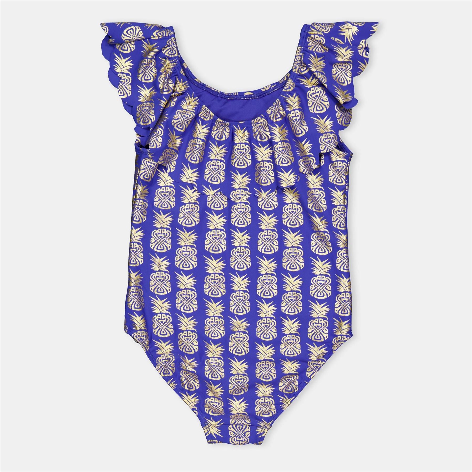 Biba Frill Geometric Patterned Swimsuit