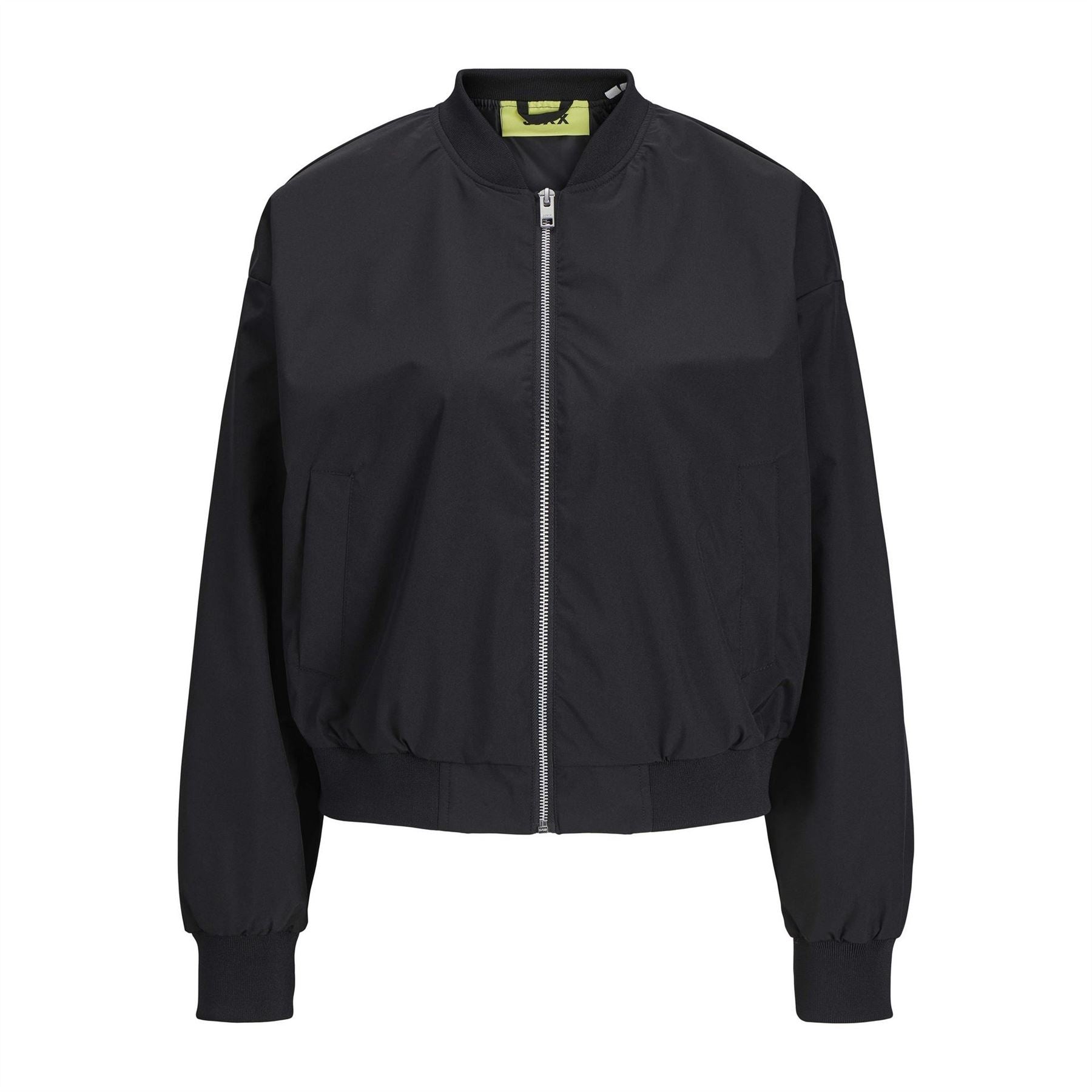 JJXX Ella Solid Bomber Jacket with Ribbed Cuff