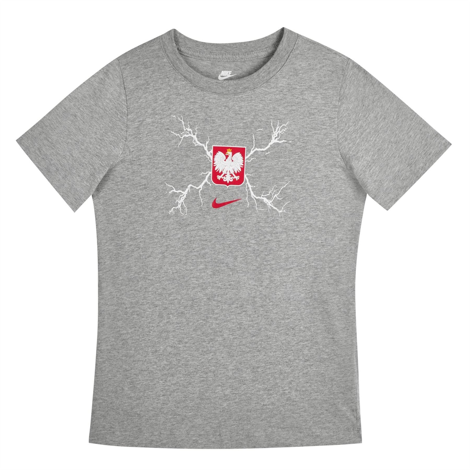 Nike Adults Poland Short Sleeve T-Shirt