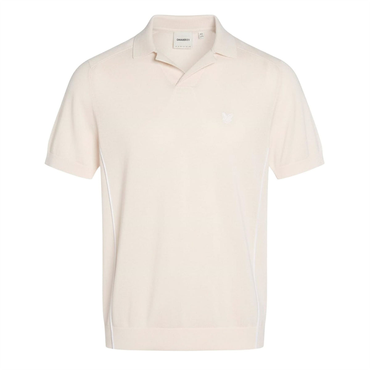 Lyle and Scott Tipped Knitted Polo Shirt