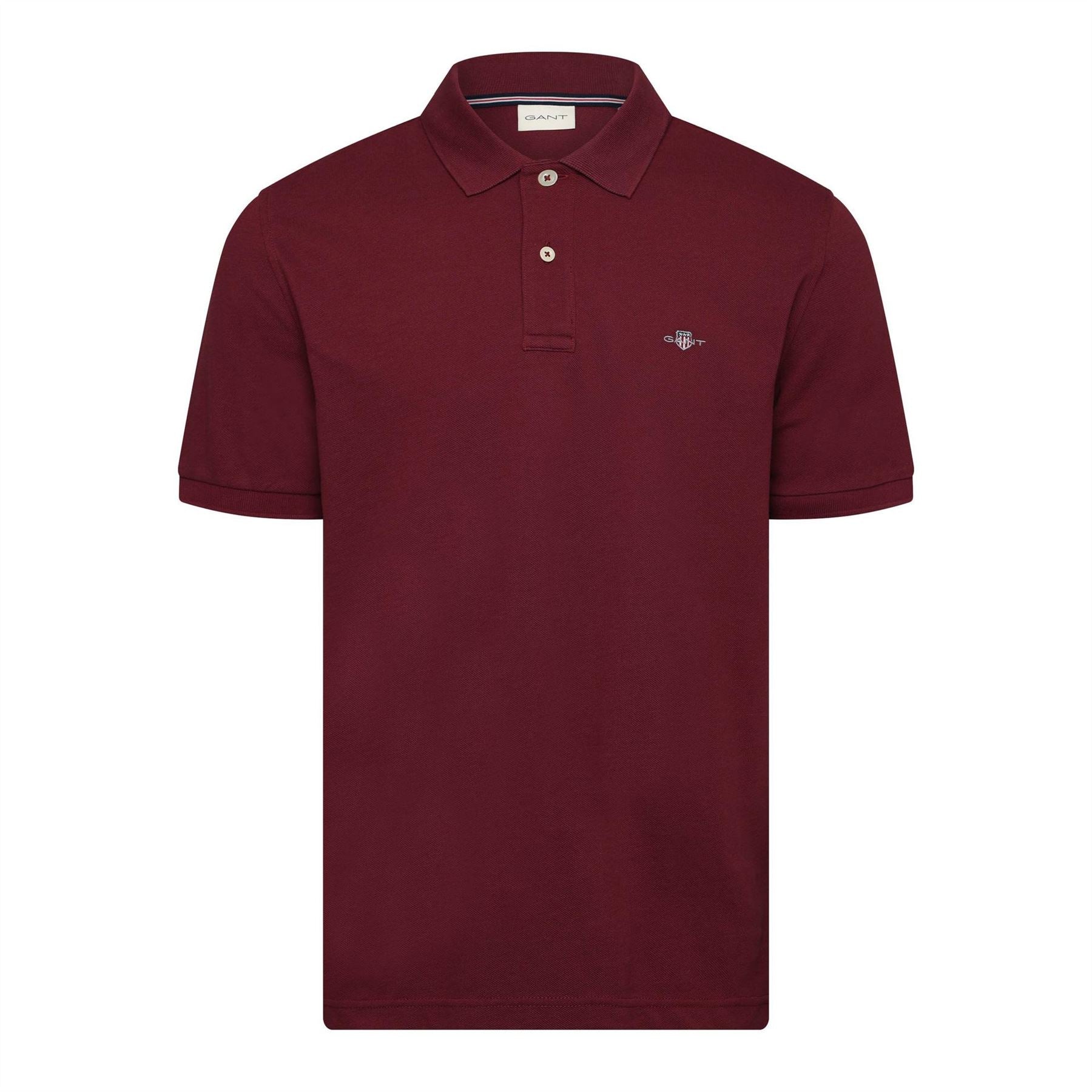 Gant Collared Neck Short Sleeve Polo Shirt