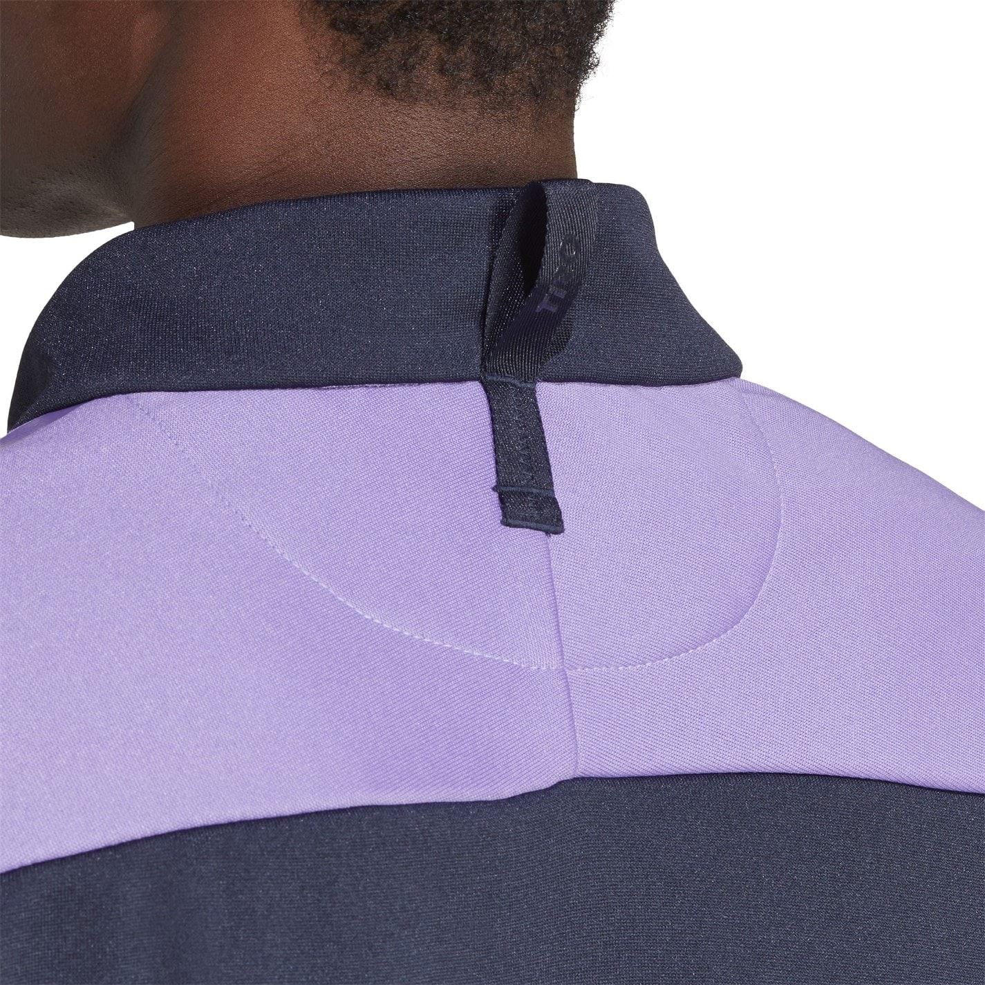 adidas High Neck Frill Detail Regular Fit Blouse