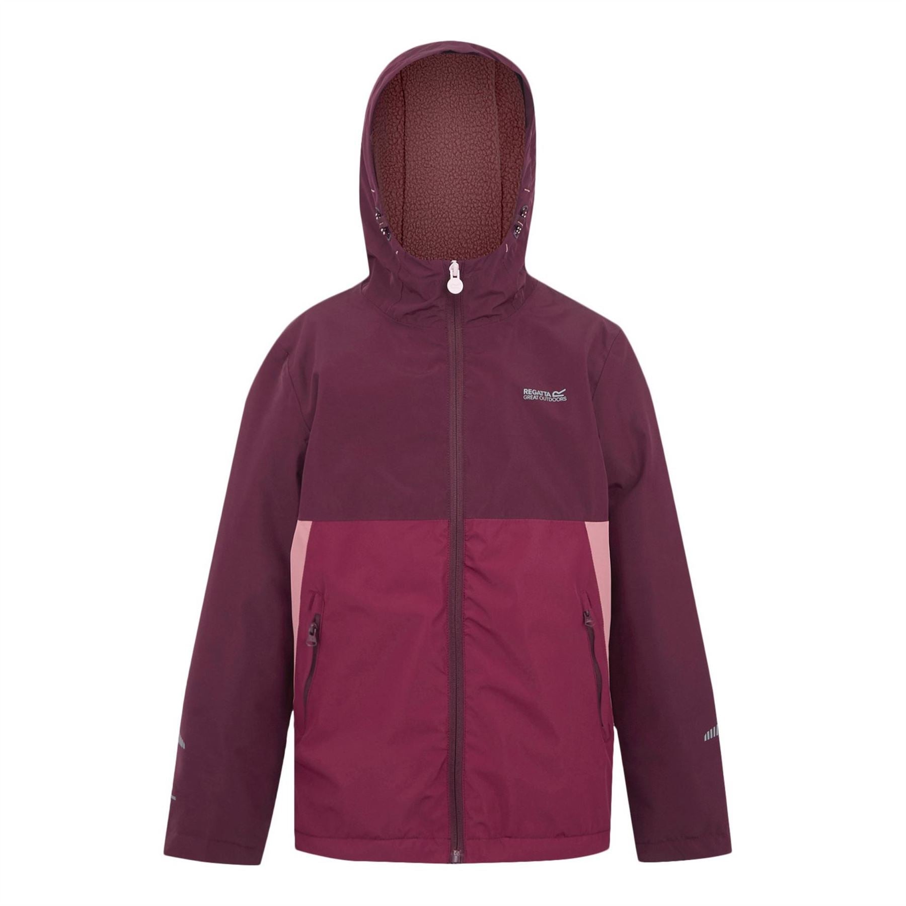 Regatta Kids Hillain Warm Lined Isotex Reflective Waterproof Jacket