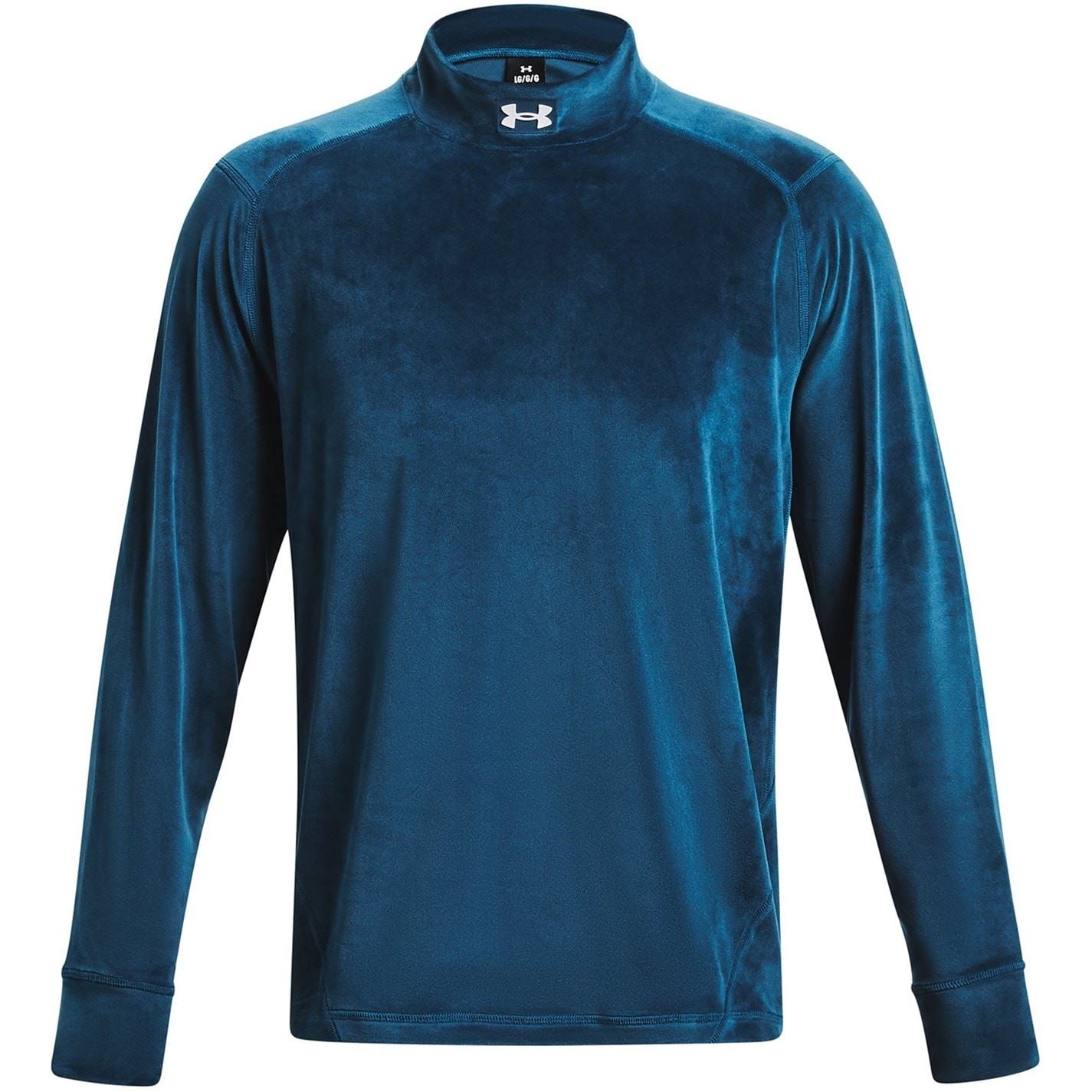 Under Armour Mock Neck Relaxed Fit Sweatshirt