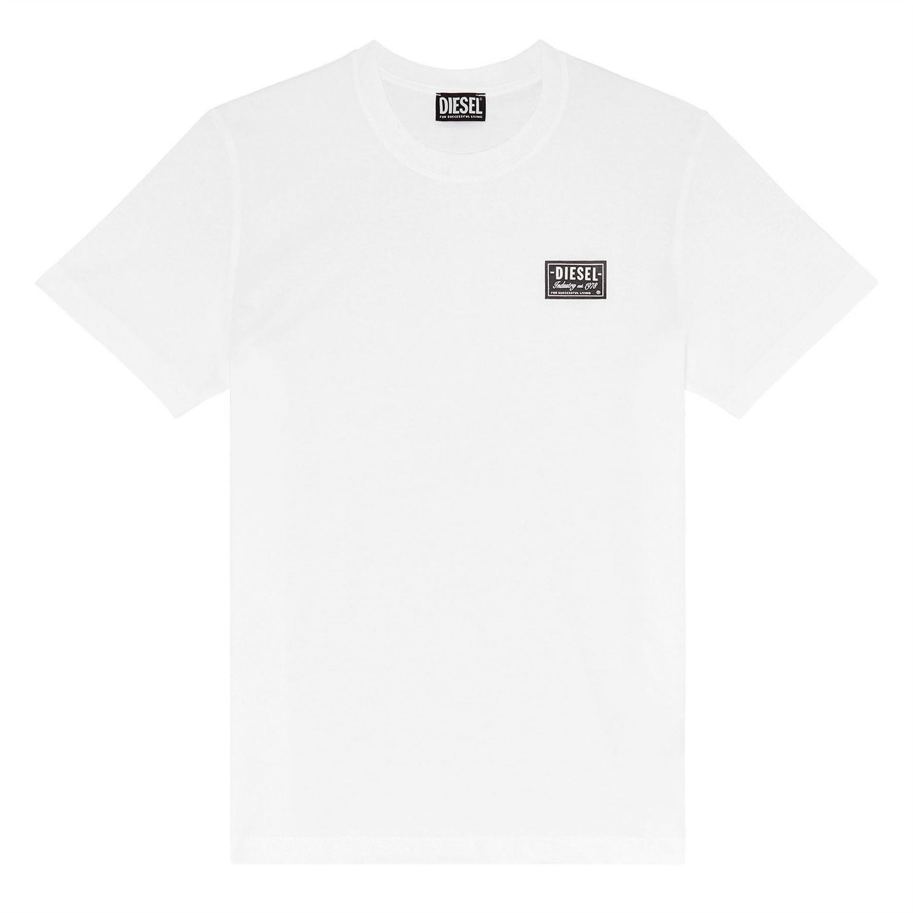 Diesel Mens Patch Logo T-Shirt