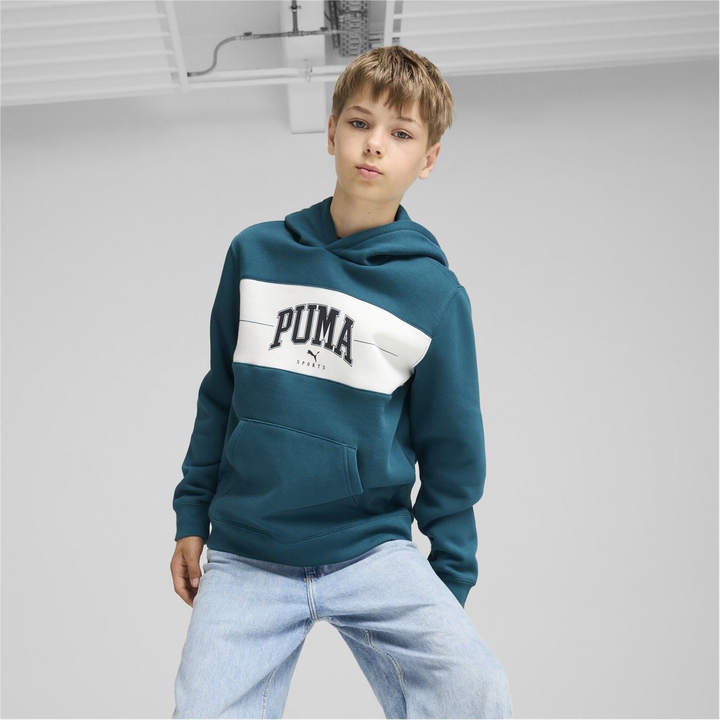 Puma Squad Hoodie Fl B Hoody Unisex Kids