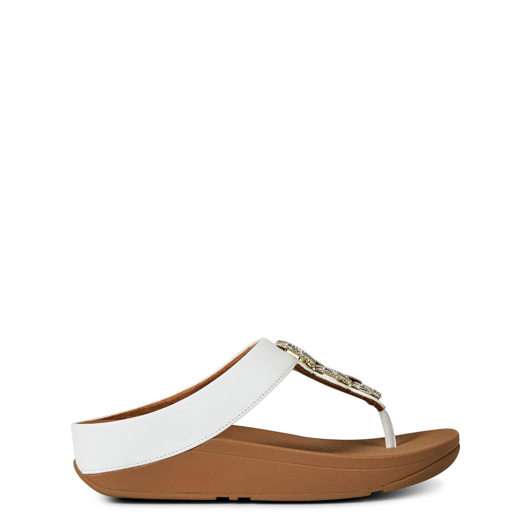 Fitflop Thong Low Heel Wedge Flip Flops