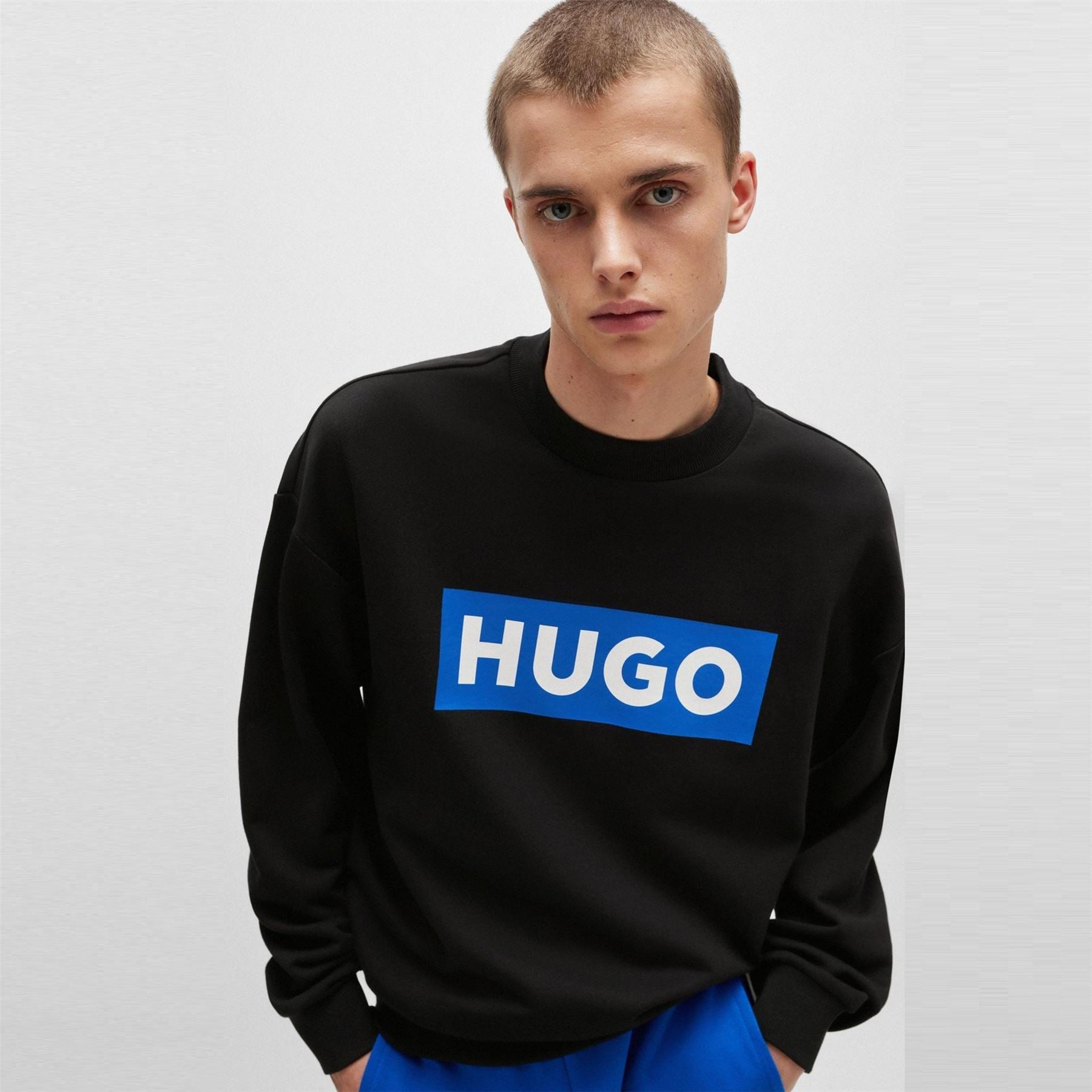 Hugo Crew Neck Regular Fit Sweatshirt