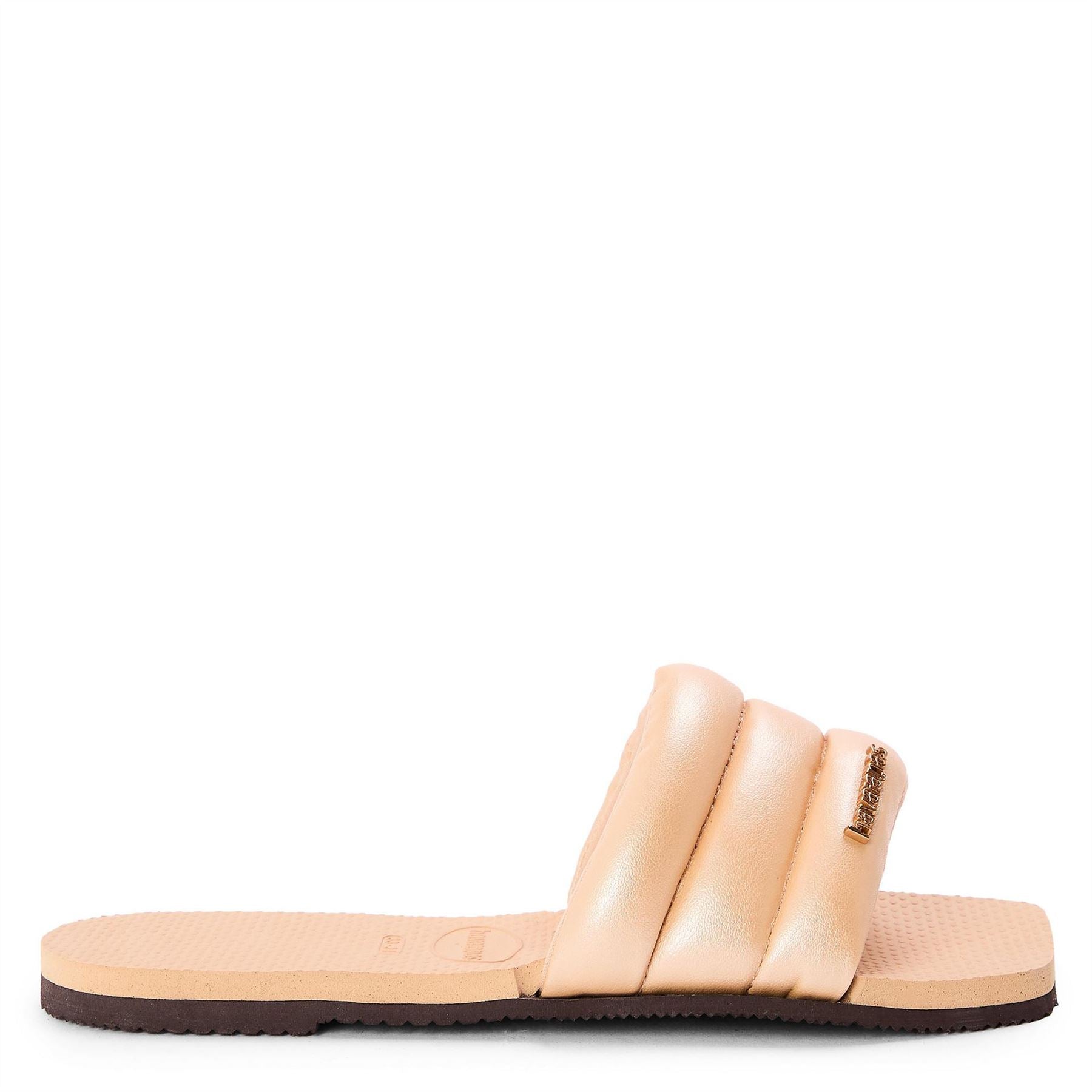 Havaianas Kids Milan Metallic Golden Flip Flops