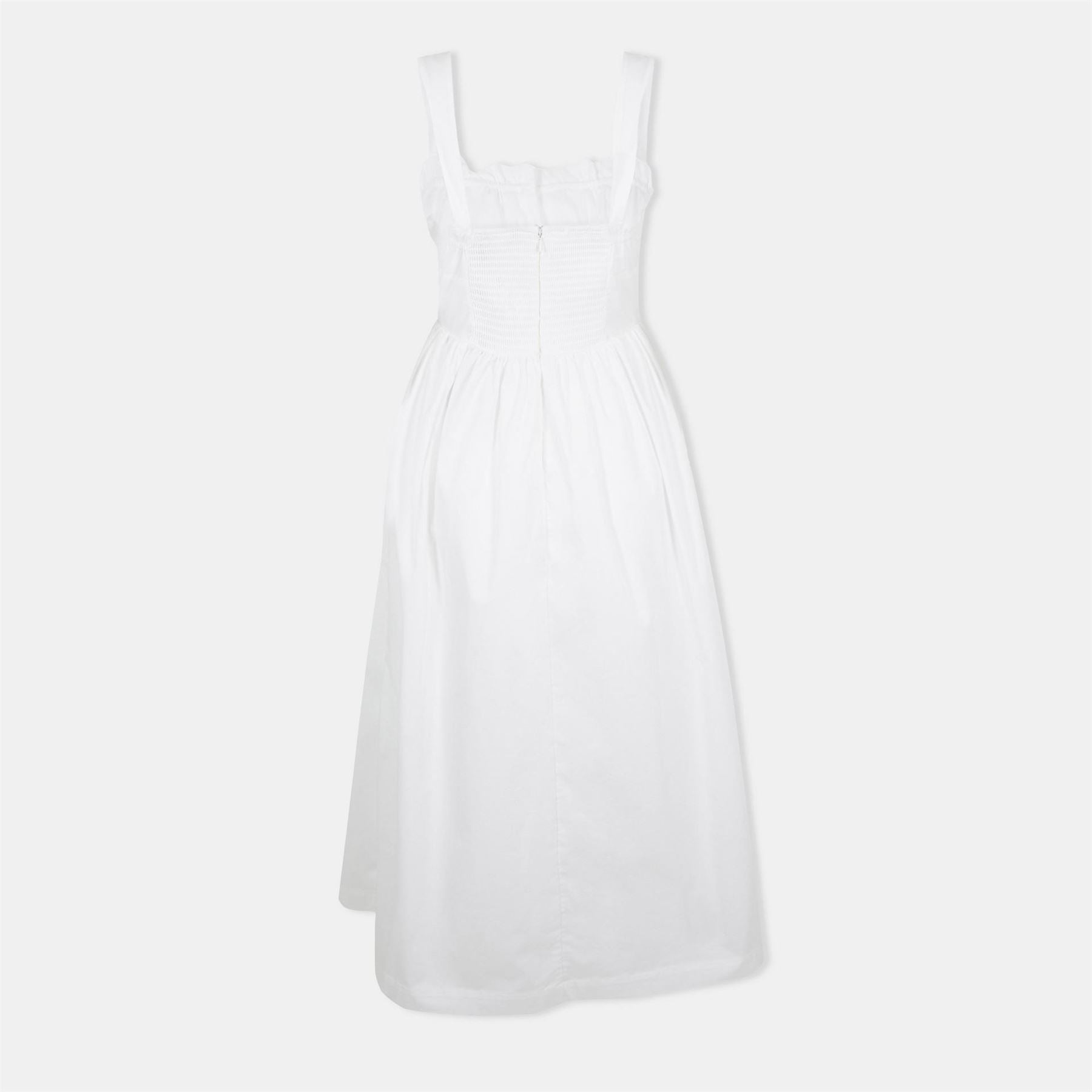 Jack Wills Square Neck Midi A-Line Dress