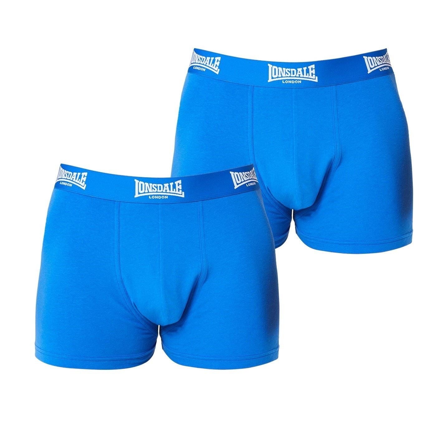 Lonsdale Mens 2 Pack Trunk