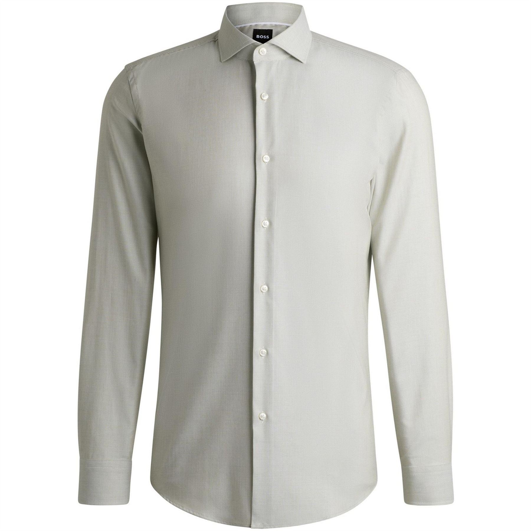 Boss H Hank Spread Long Sleeve Oxford Shirt