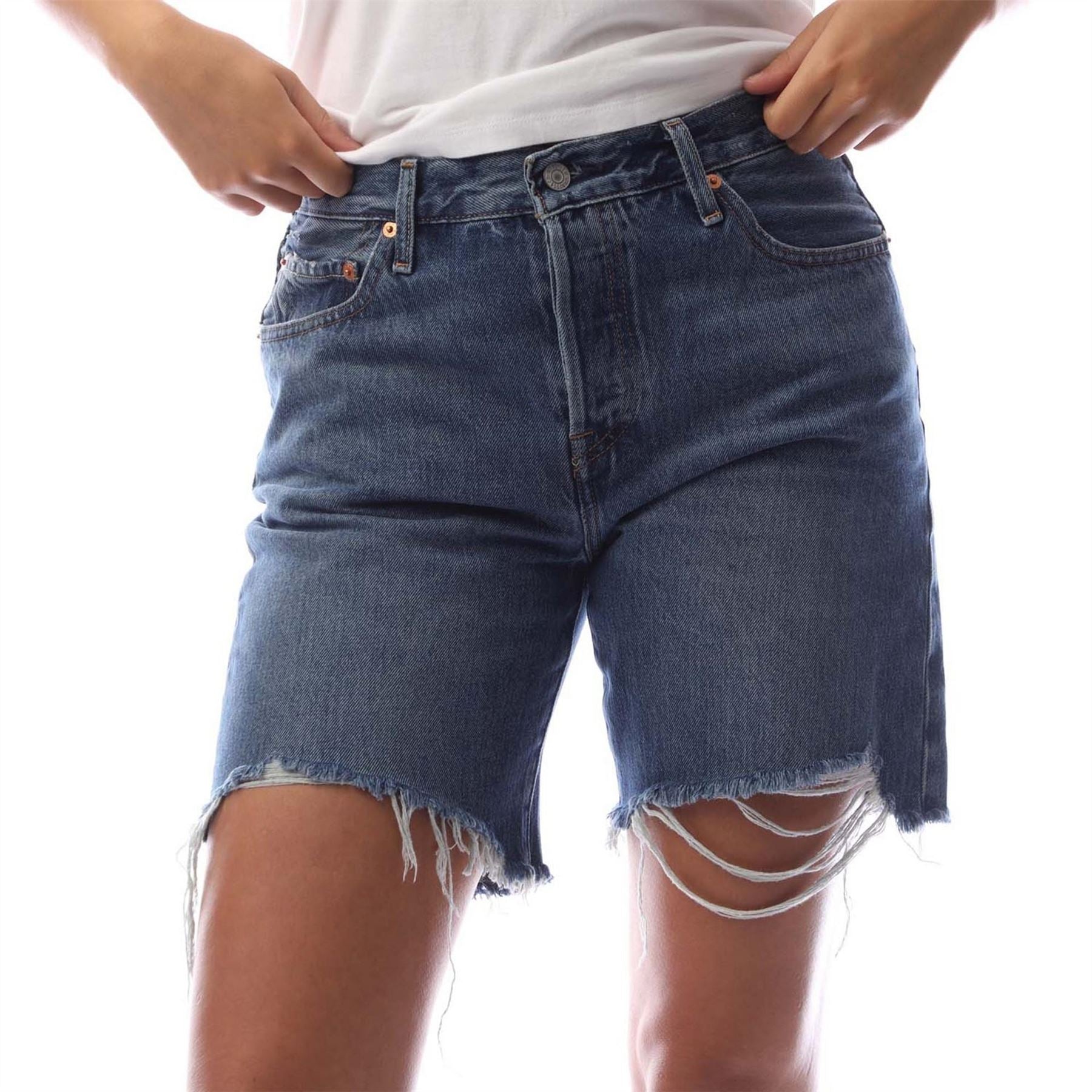 Levis 50190s Happy Denim Bermuda Shorts