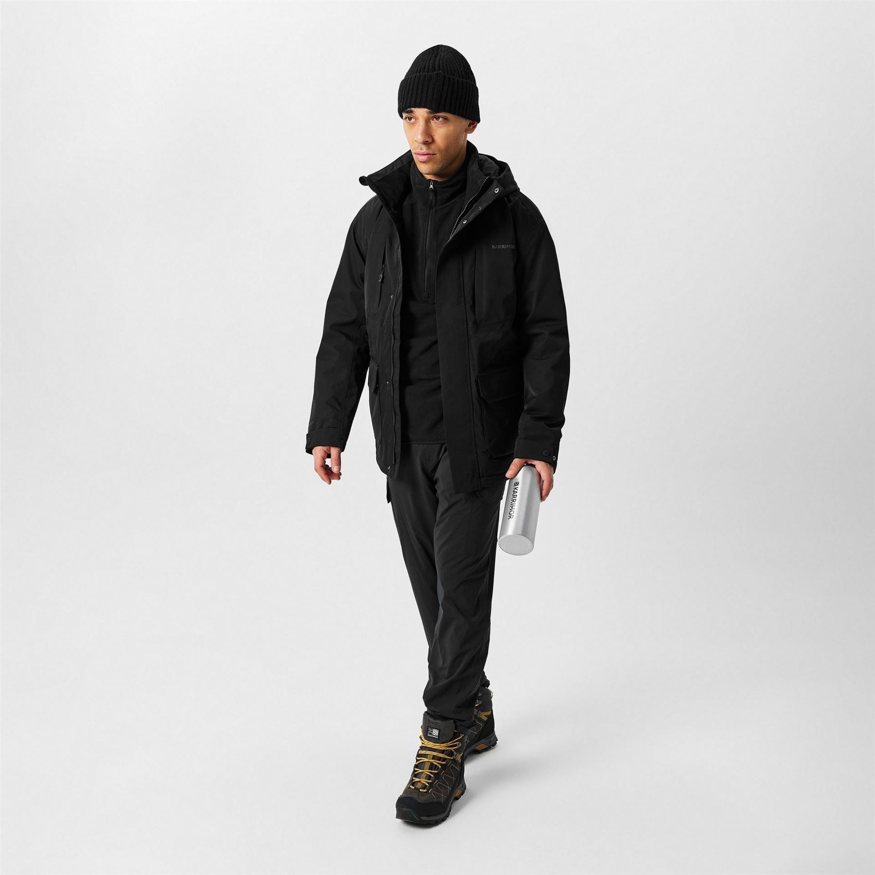 Karrimor Tundra Waterproof Hooded Long Sleeve Parka