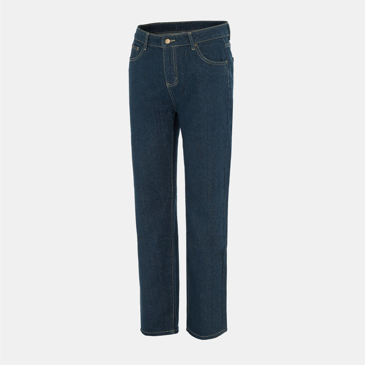 Firetrap Cotton Mid Rise Straight Leg Jeans