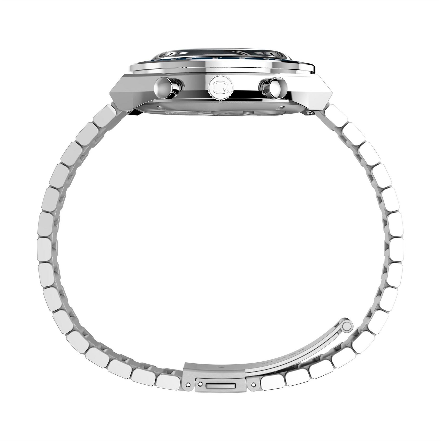 Timex Peanuts Q Racing Steel Bracelet Analogue Watch