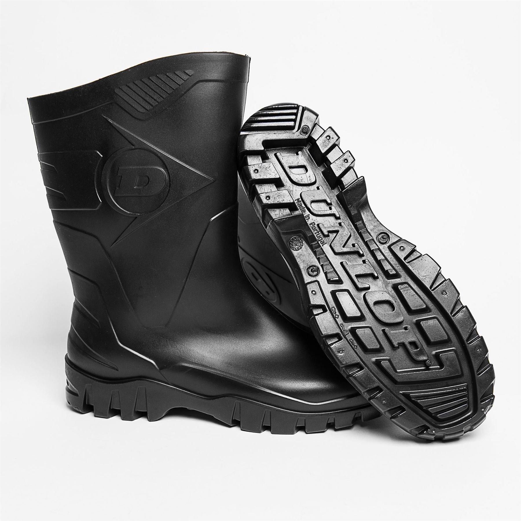 Dunlop Mens Half Wellingtons