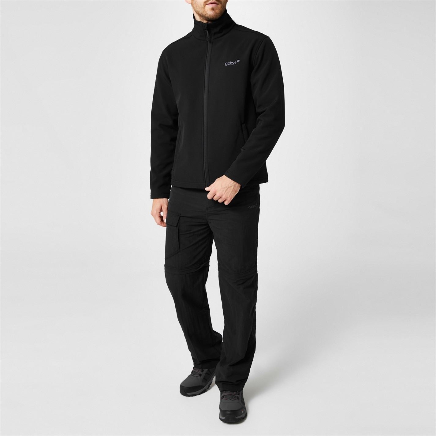 Gelert  Fleece Lined Long Sleeve Softshell Jacket