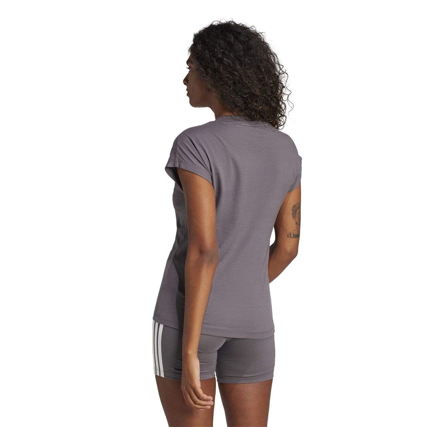 adidas Womens Essentials Linear Cotton T-Shirt
