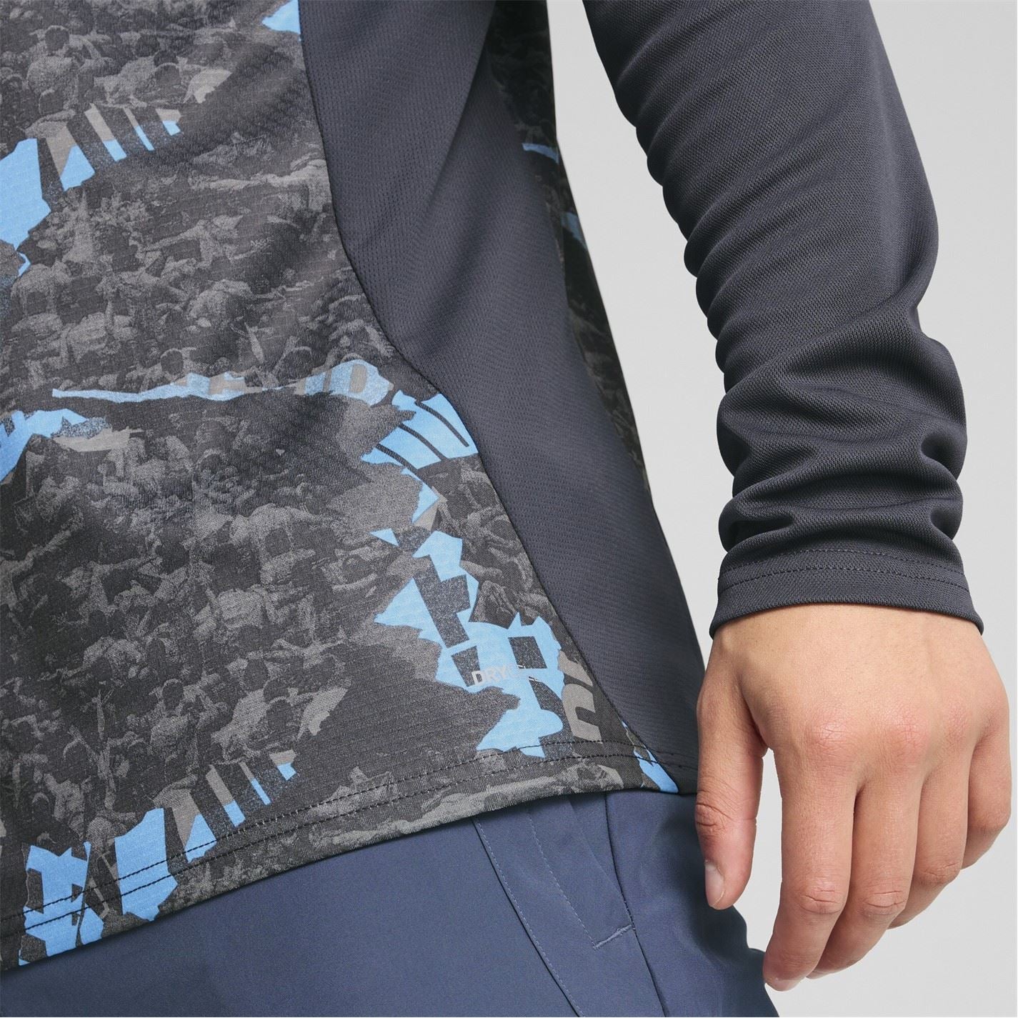 Puma Manchester City Pre Match Quarter Zip Top 2024 2025 Adults