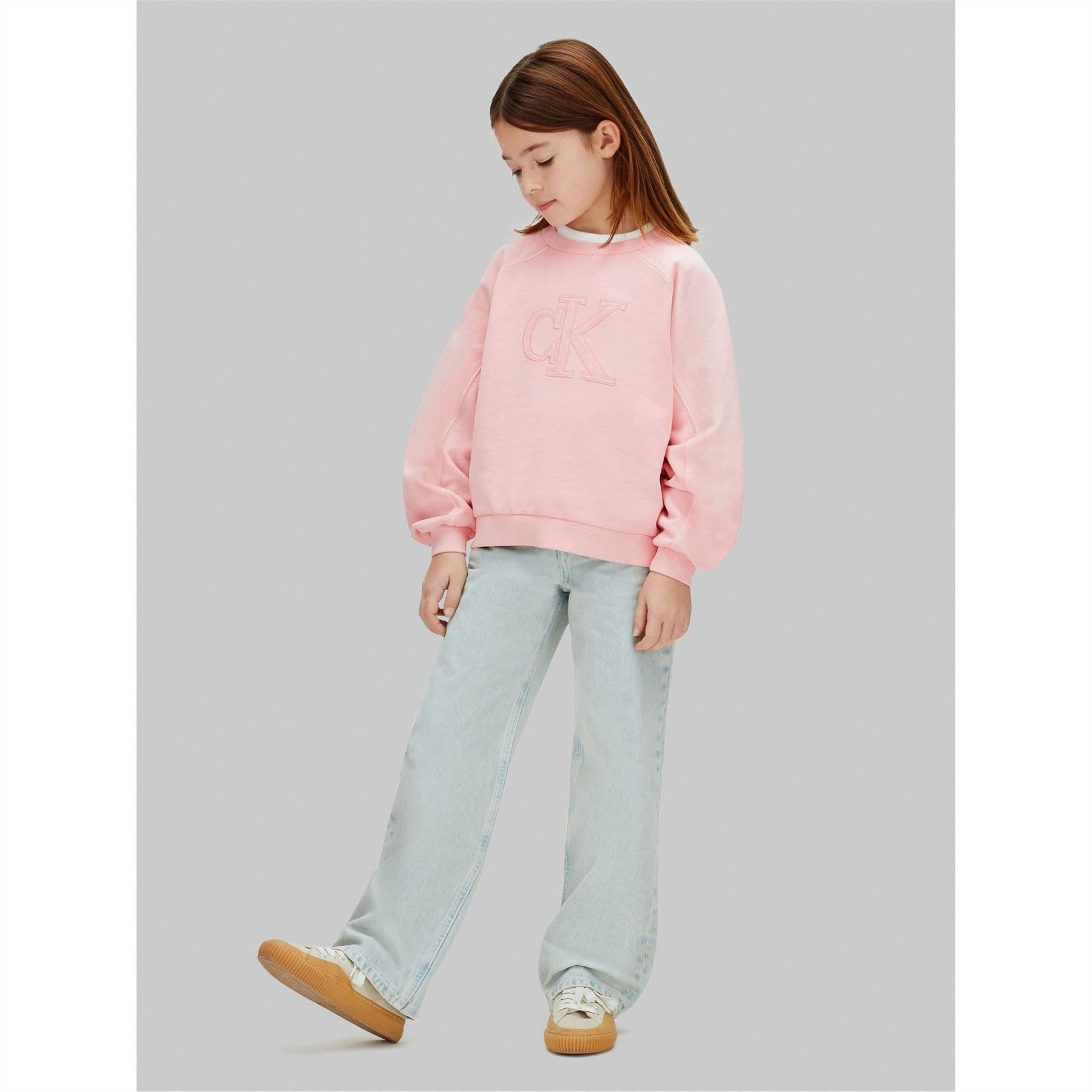 Calvin Klein Jeans Logo Sweatshirt Jn62