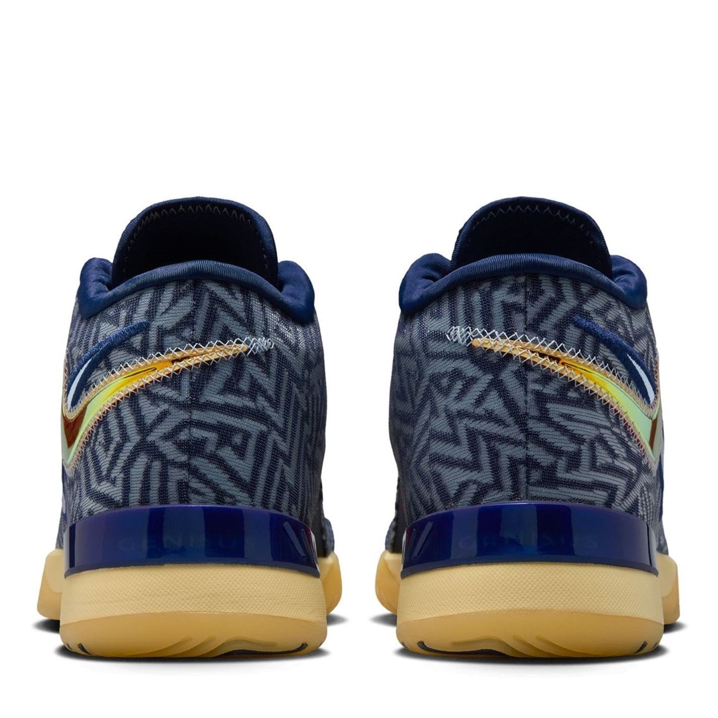 Nike Lbj Nxt Gen Mid Top Lace-Up Sneakers