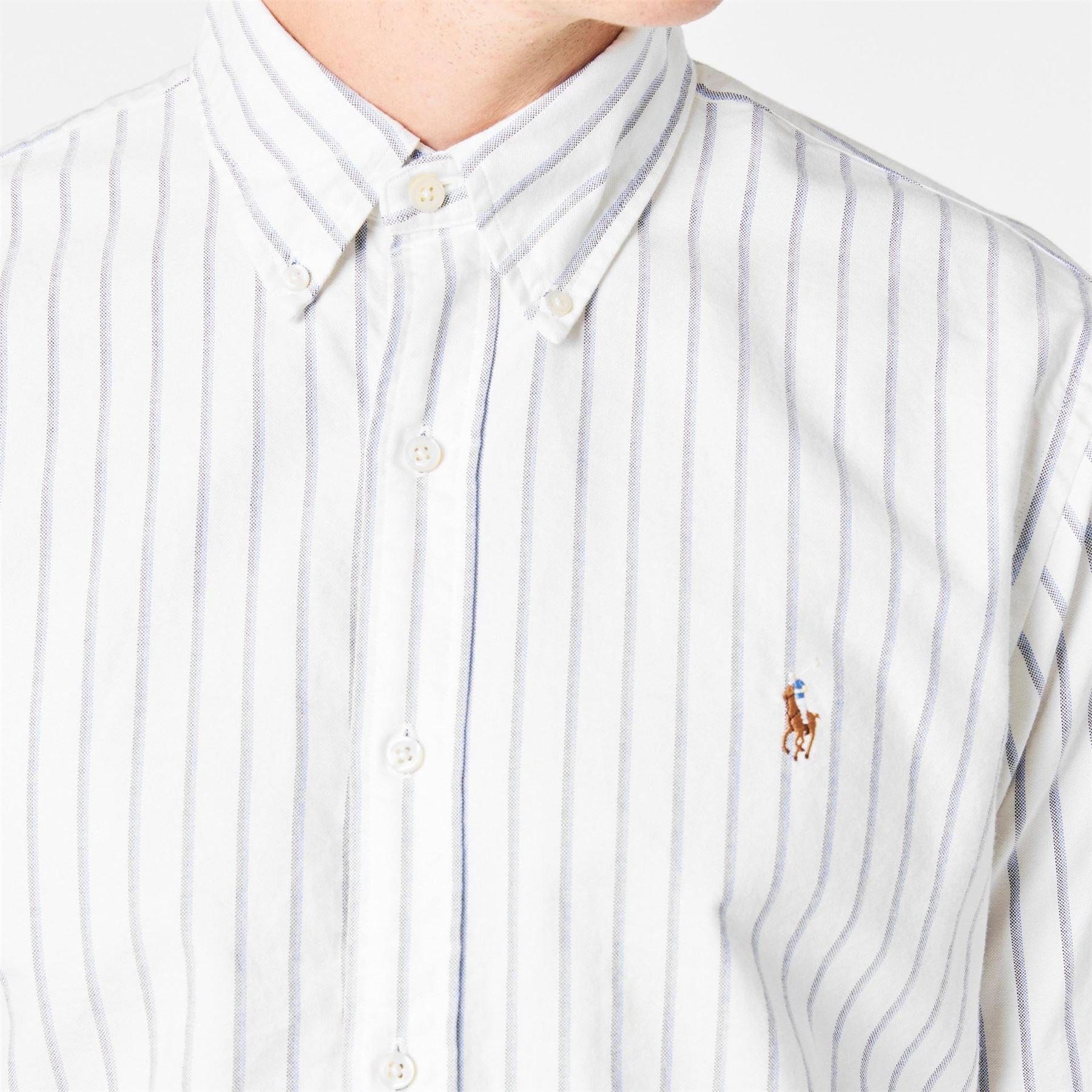 Polo Ralph Lauren Coloured Striped Poplin Shirt