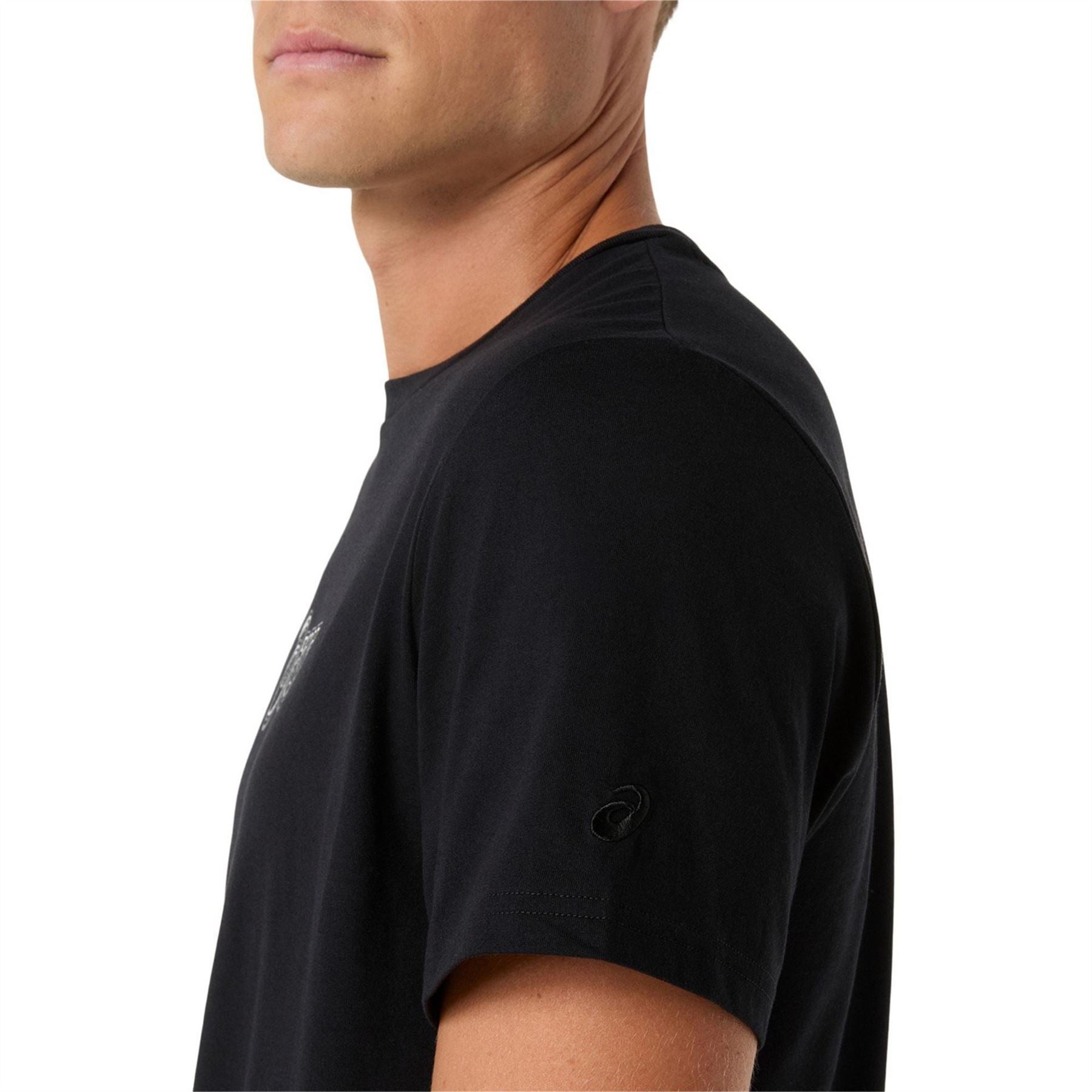 Asics Logo Tee Short Sleeve Performance Running Top