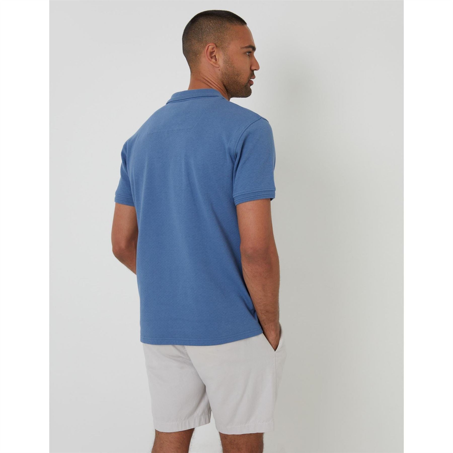 Threadbare Collared Neck Short Sleeve Polo Shirt