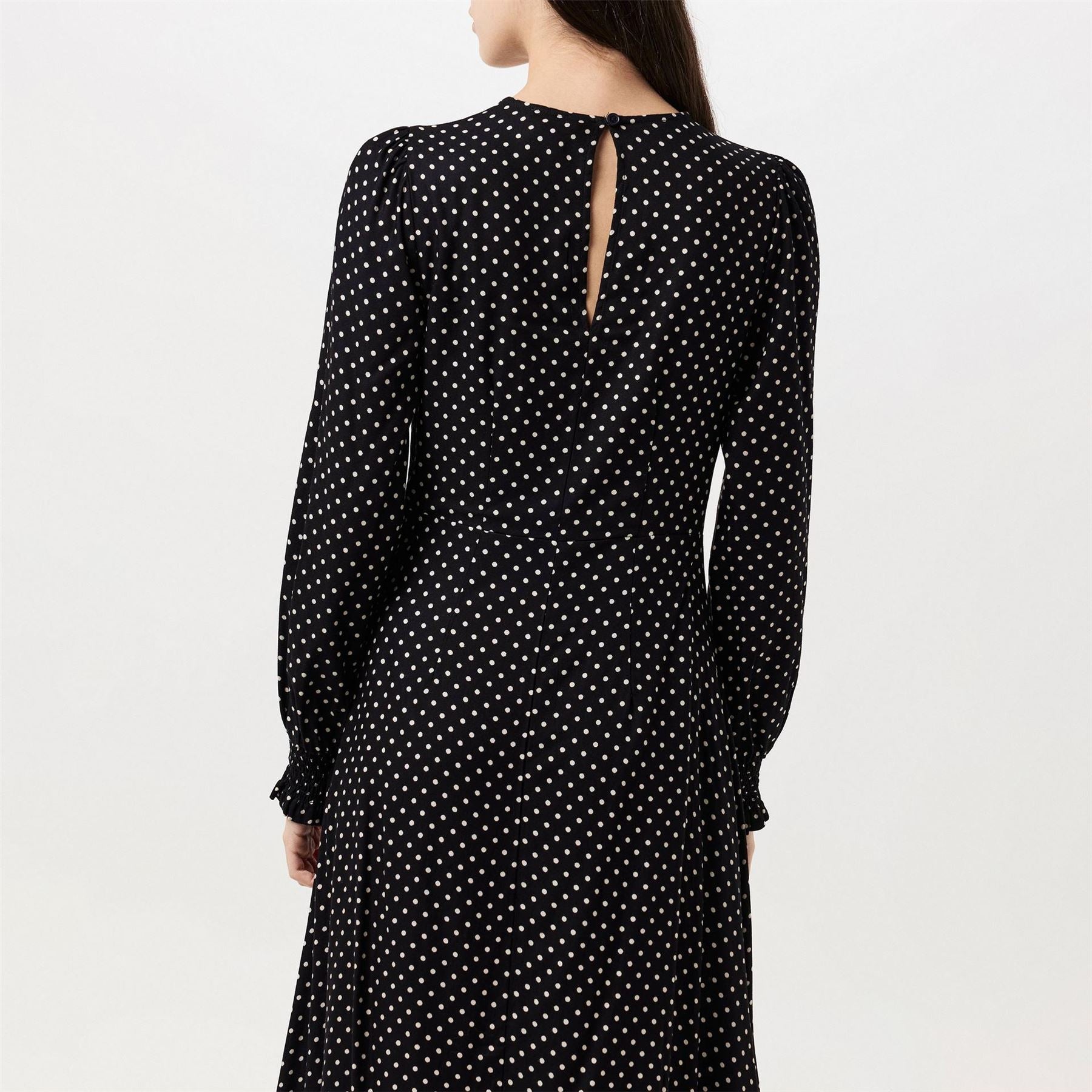 Finery Kimmy Crew Neck Midi A-Line Dress
