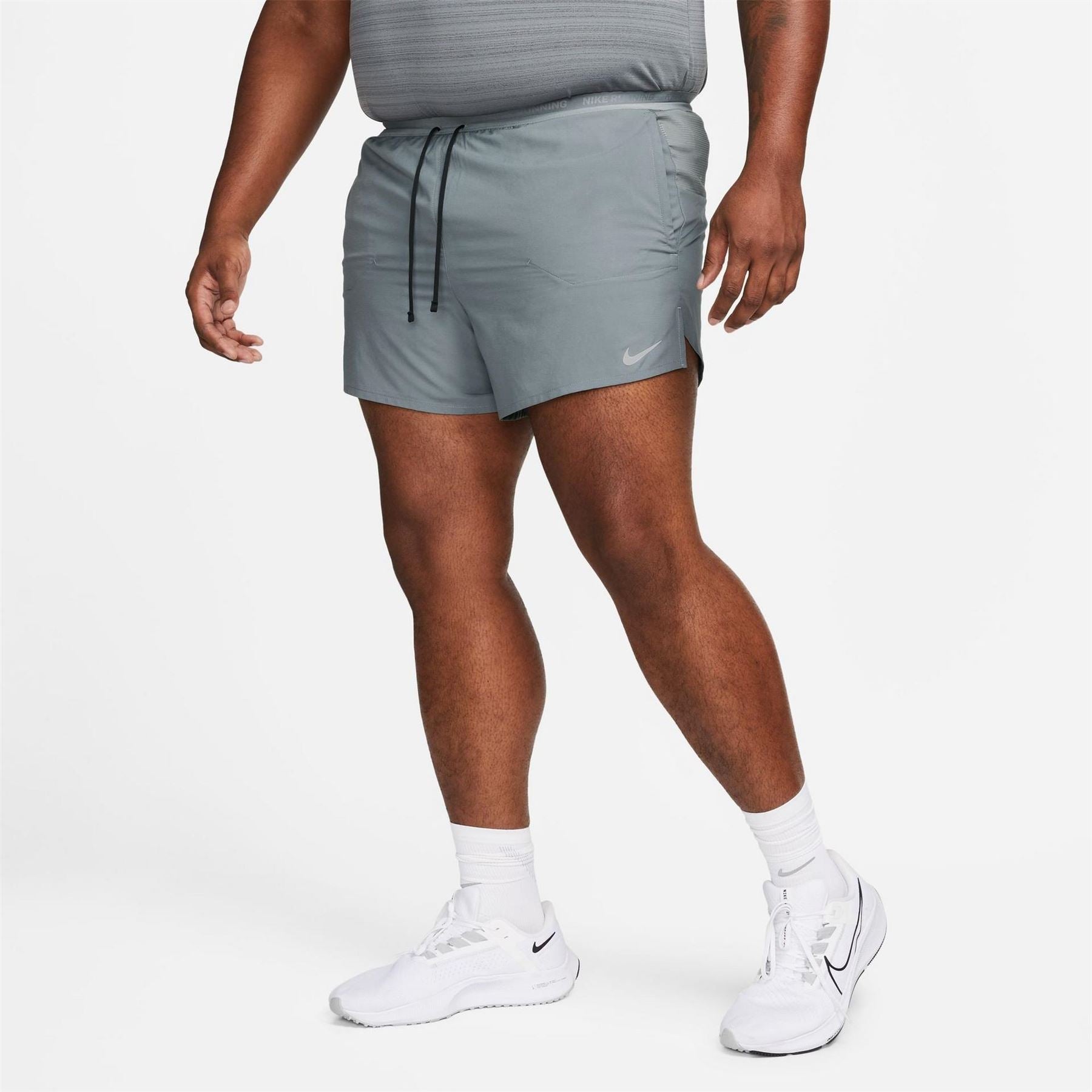Nike Mens Stride Dri Fit 5 Brief Lined Running Shorts