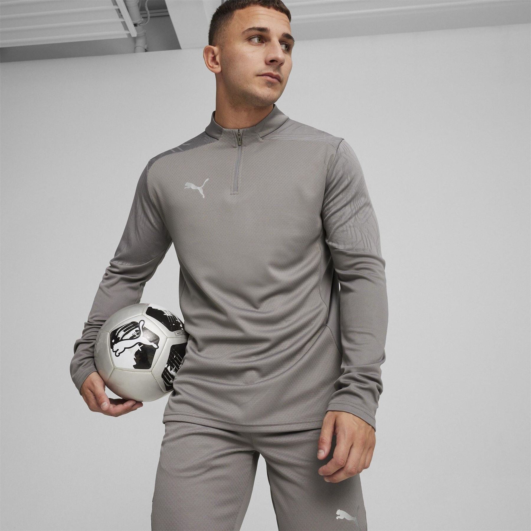 Puma Teamfinal Training 1 4 Zip Fleece