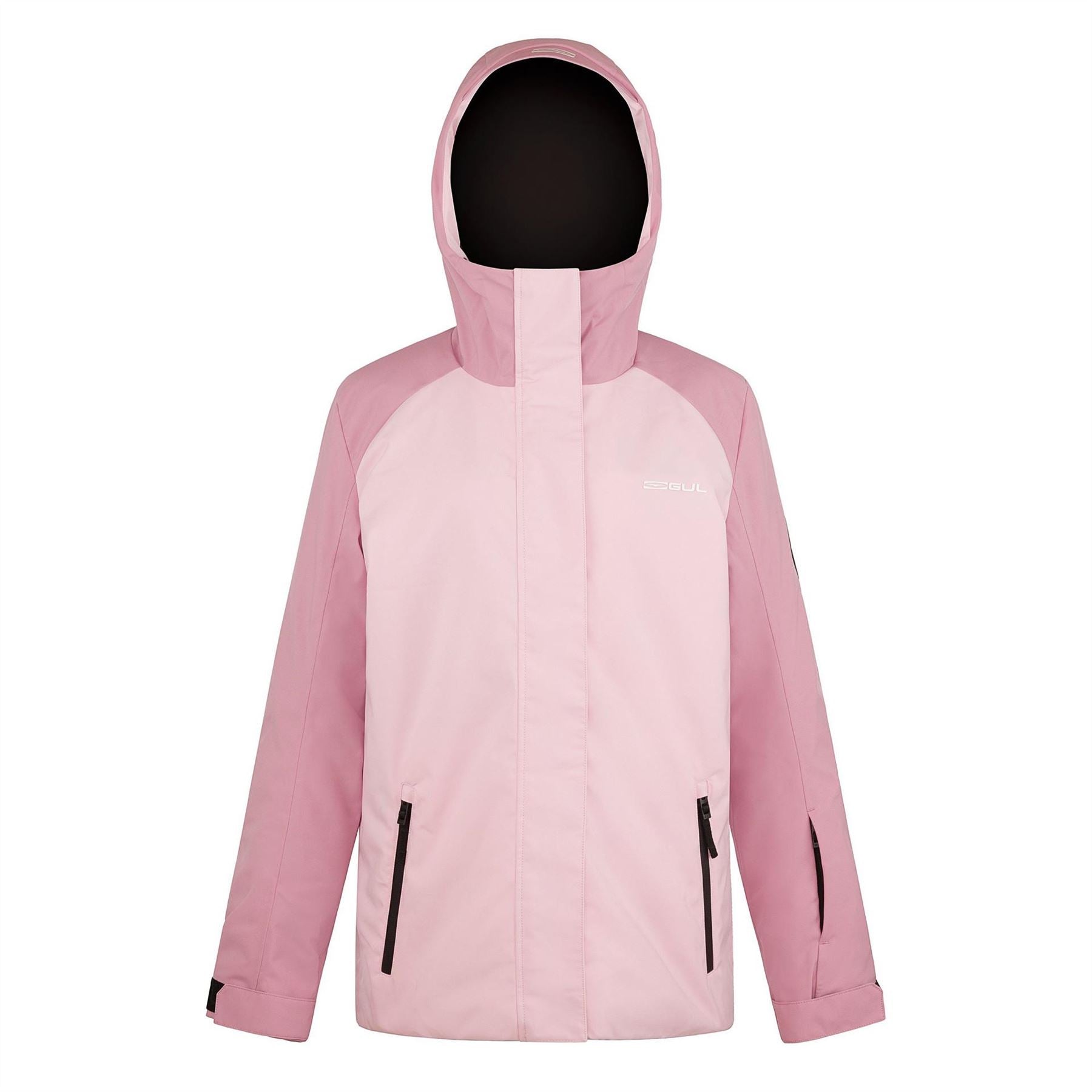 Gul Womens Solid Patterned Hooded Ski Jacket