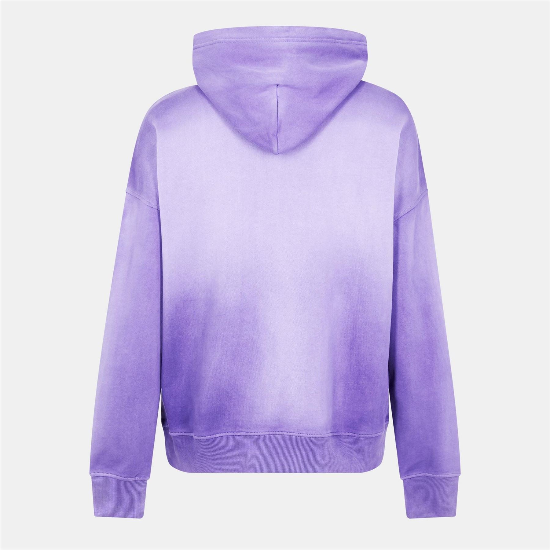 Diesel Hooded Relaxed Fit Long Sleeve Sweatshirt
