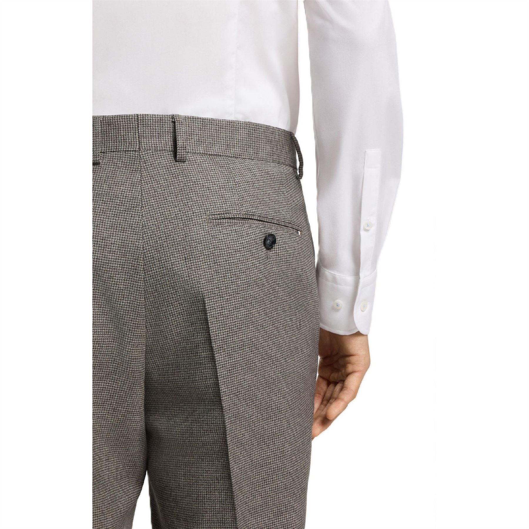 Boss Mens H Genius Dtl 243 10265816 01 Straight Leg Trousers