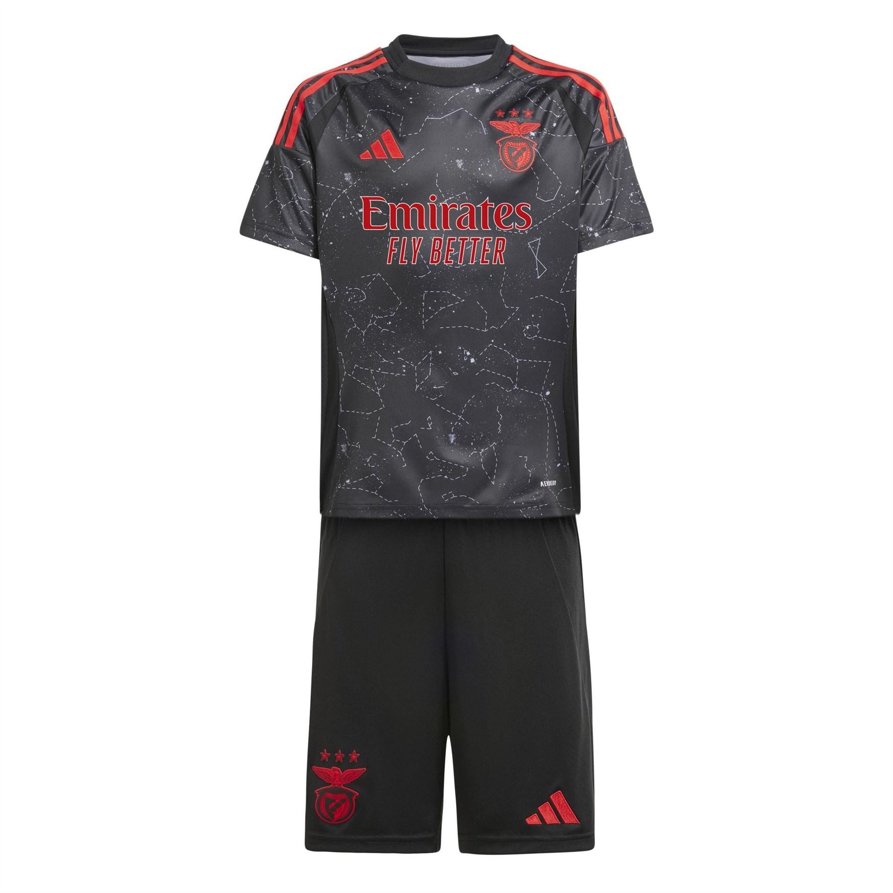 adidas Benfica Licensed Short Sleeve T-Shirt