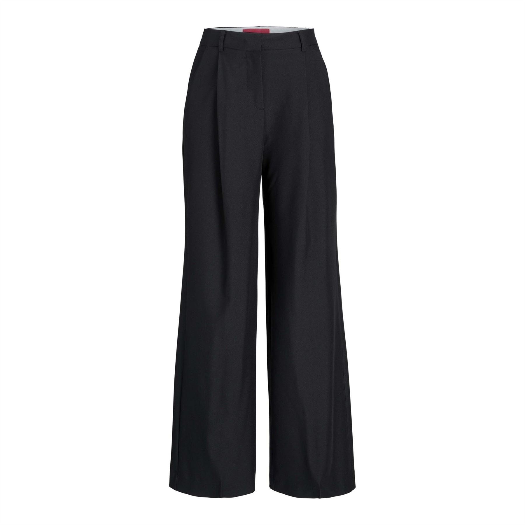 JJXX Aya Ellis Solid Patterned Wide Leg Trousers