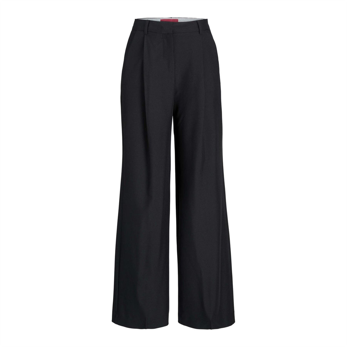 JJXX Aya Ellis Solid Patterned Wide Leg Trousers