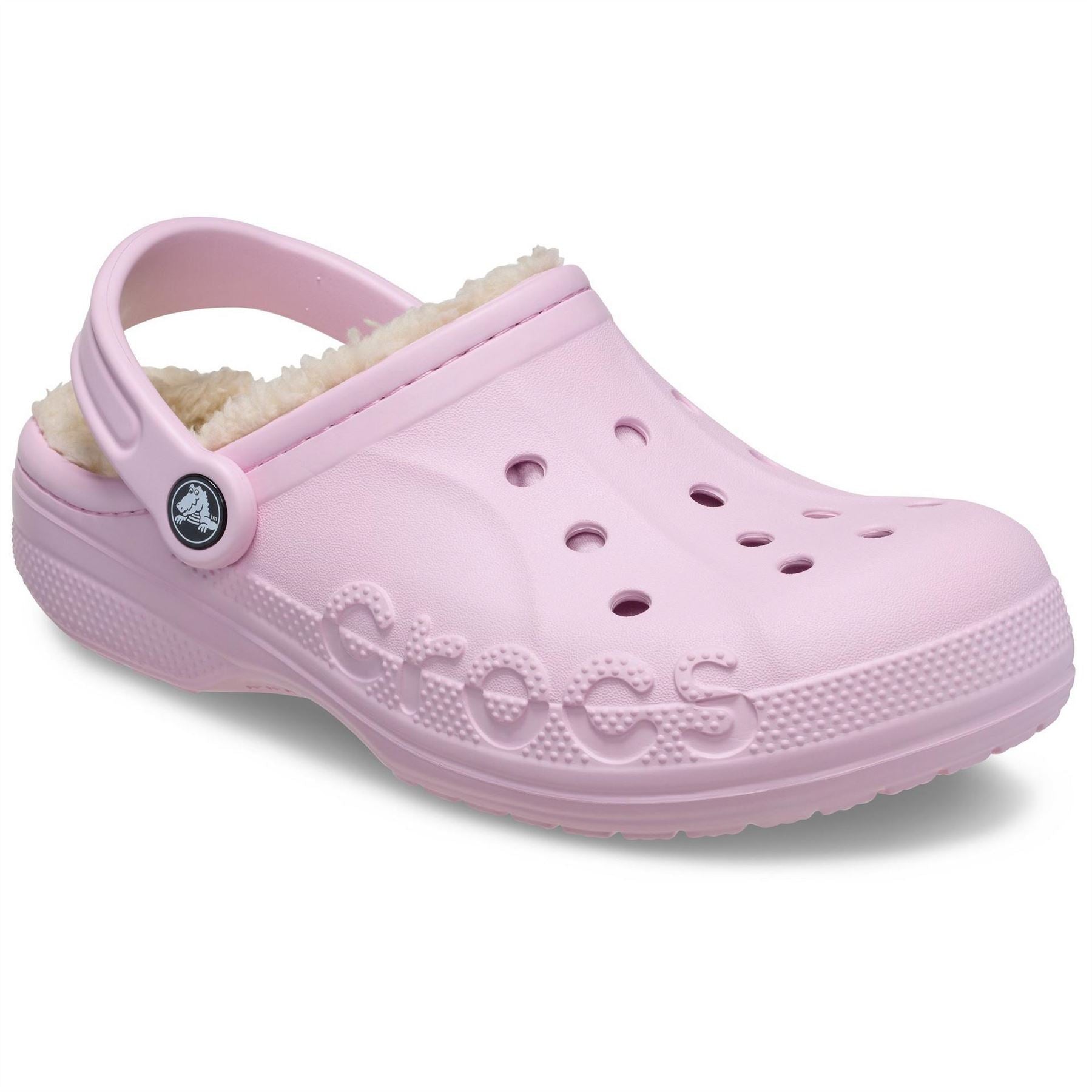 Crocs Baya Lined Flat Heel Mules
