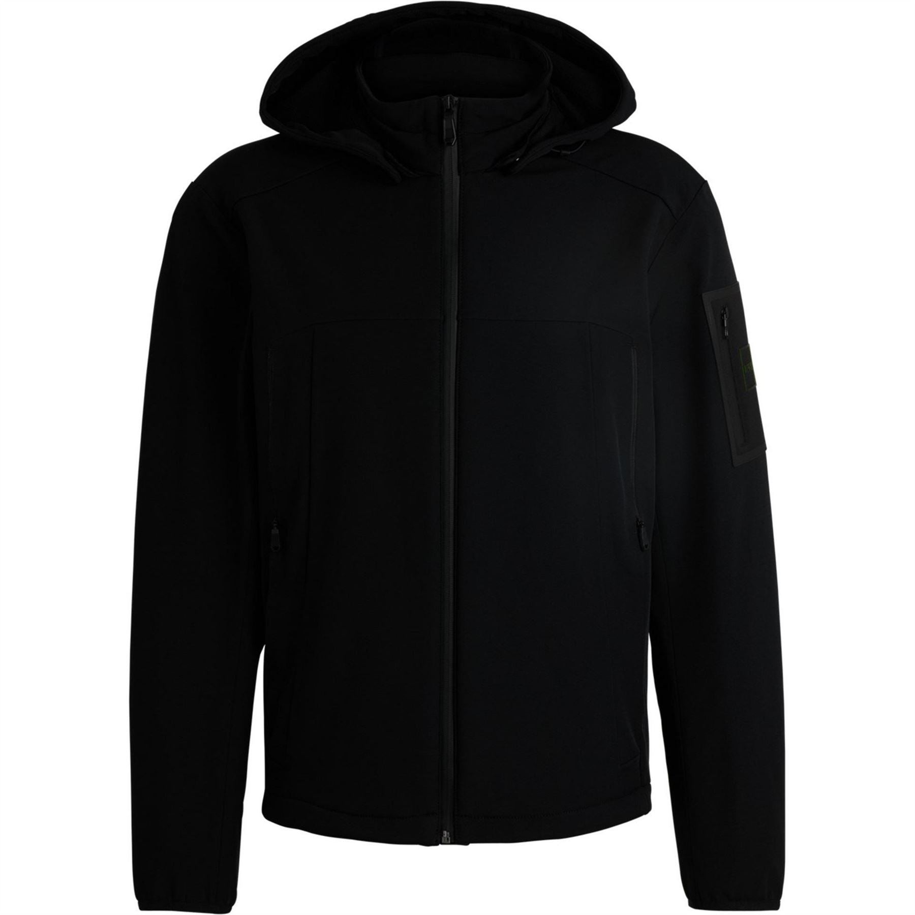 Boss Hooded Softshell Regular Fit Jacket