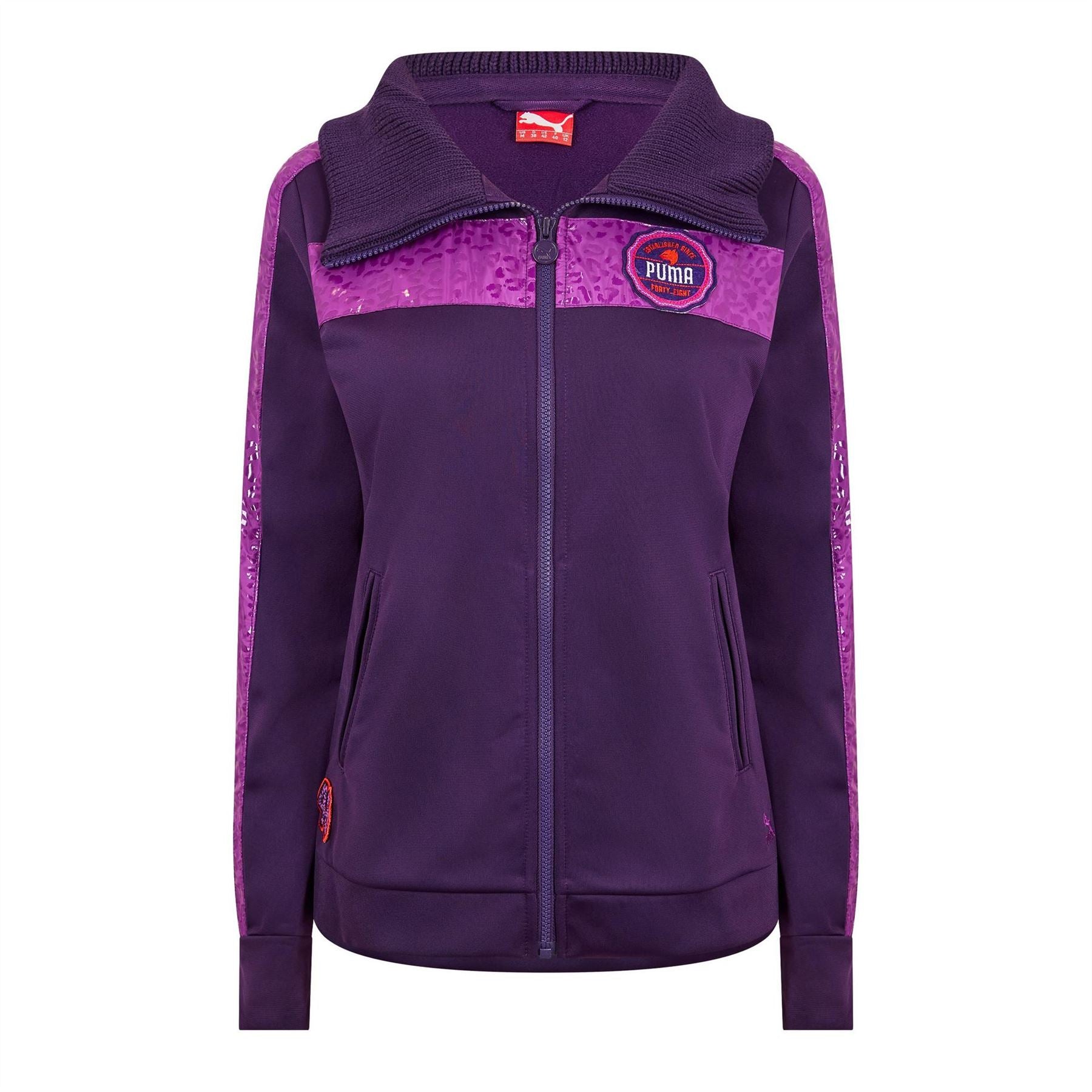 Puma Womens Fabric Track Jacket